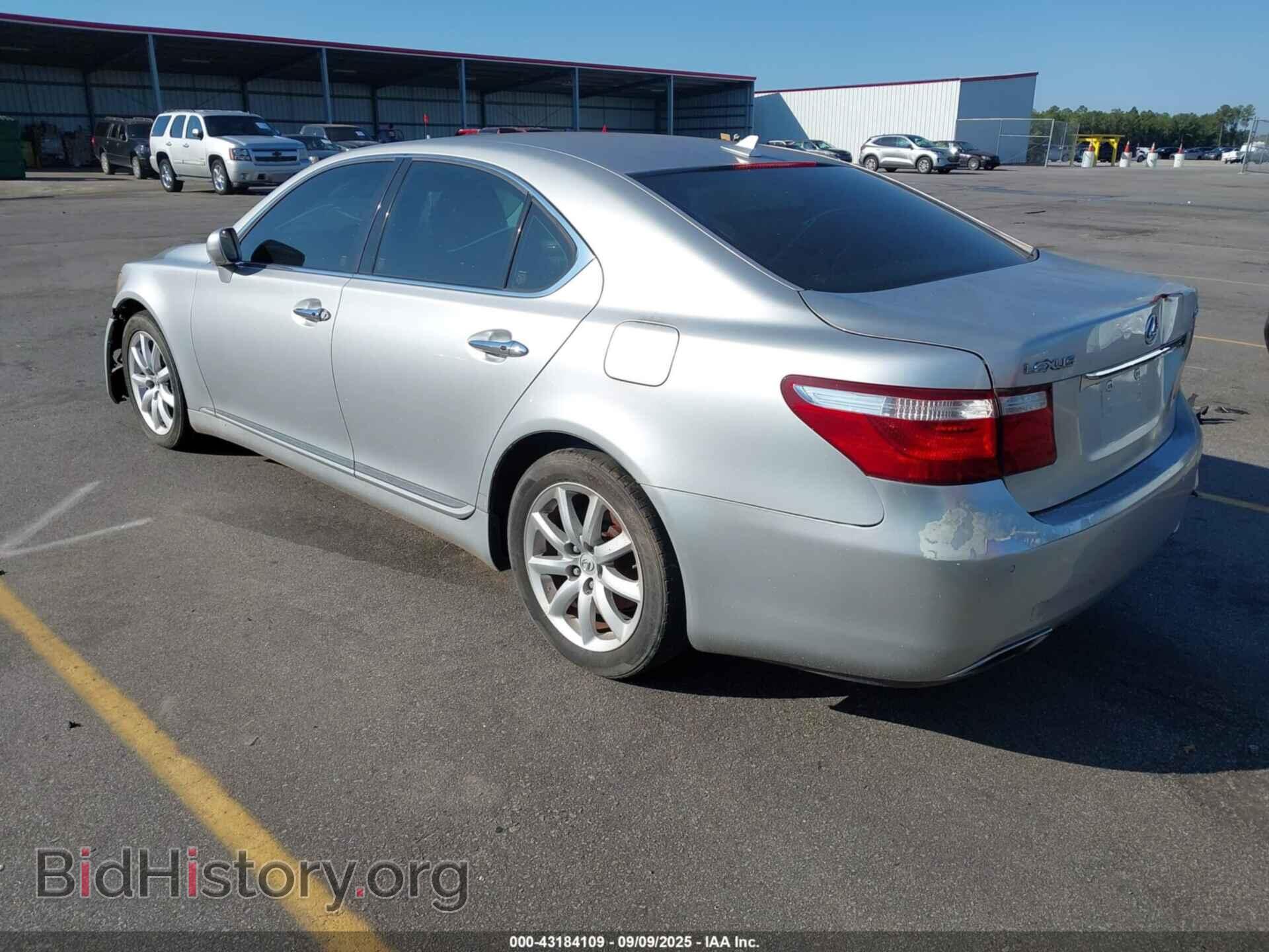 2007 LEXUS LS 460 - VIN: JTHBL46F775051672 - Фото 3