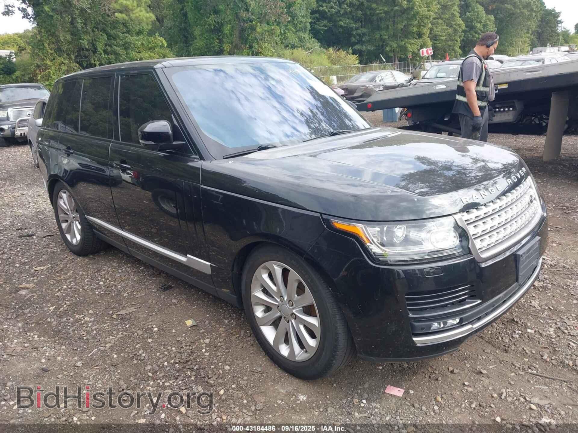 Photo SALGS2PF2GA312526 - LAND ROVER RANGE ROVER 2016