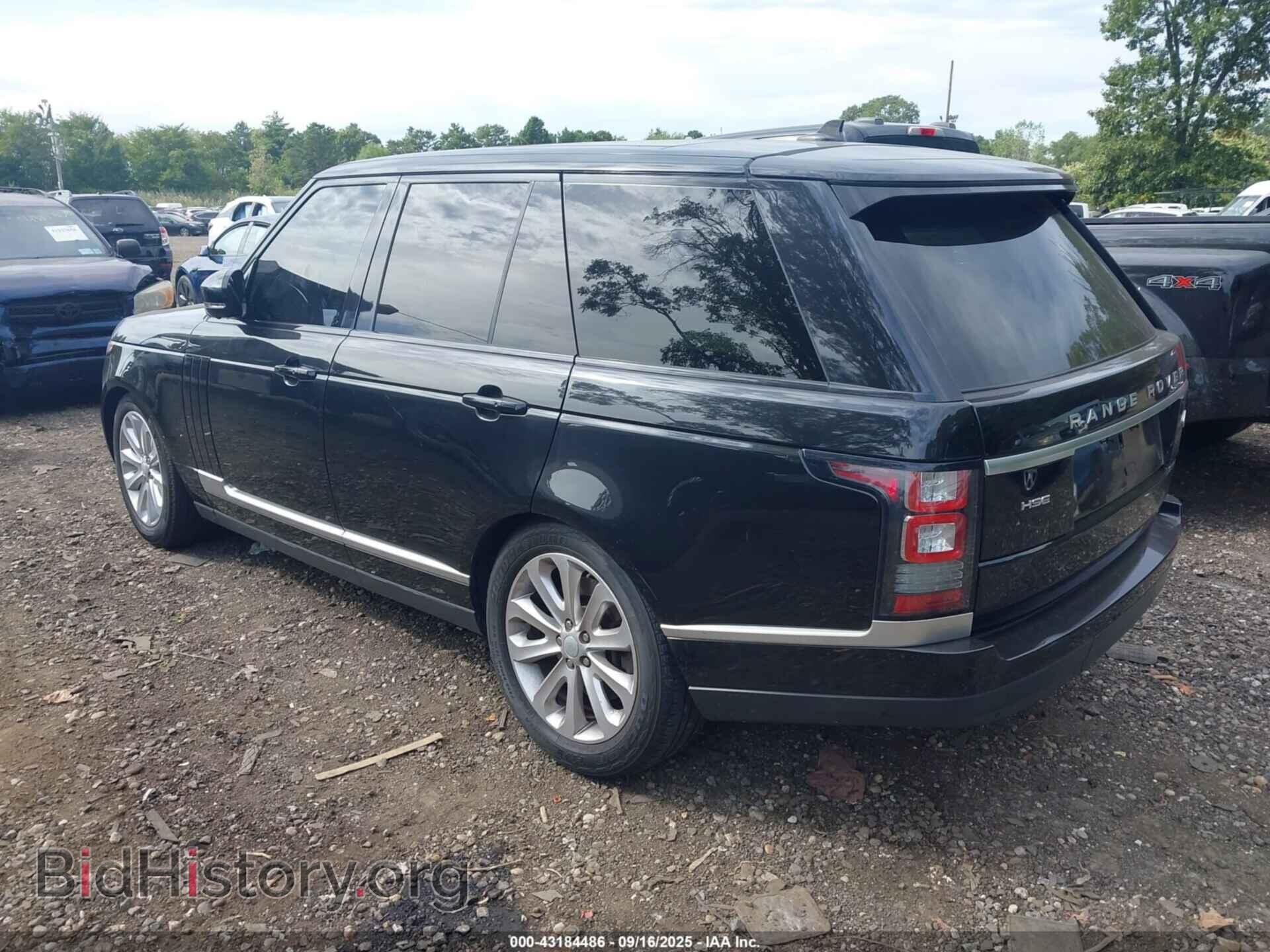 2016 LAND ROVER RANGE ROVER - VIN: SALGS2PF2GA312526 - Фото 3