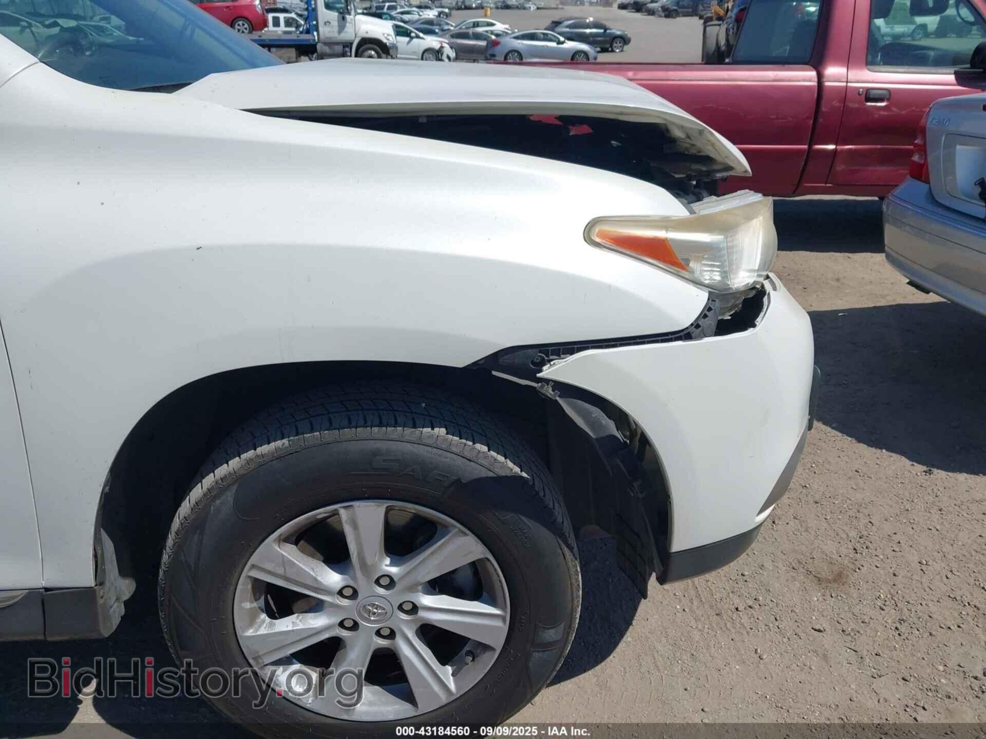 2013 TOYOTA HIGHLANDER - VIN: 5TDZK3EH8DS118785 - Фото 6