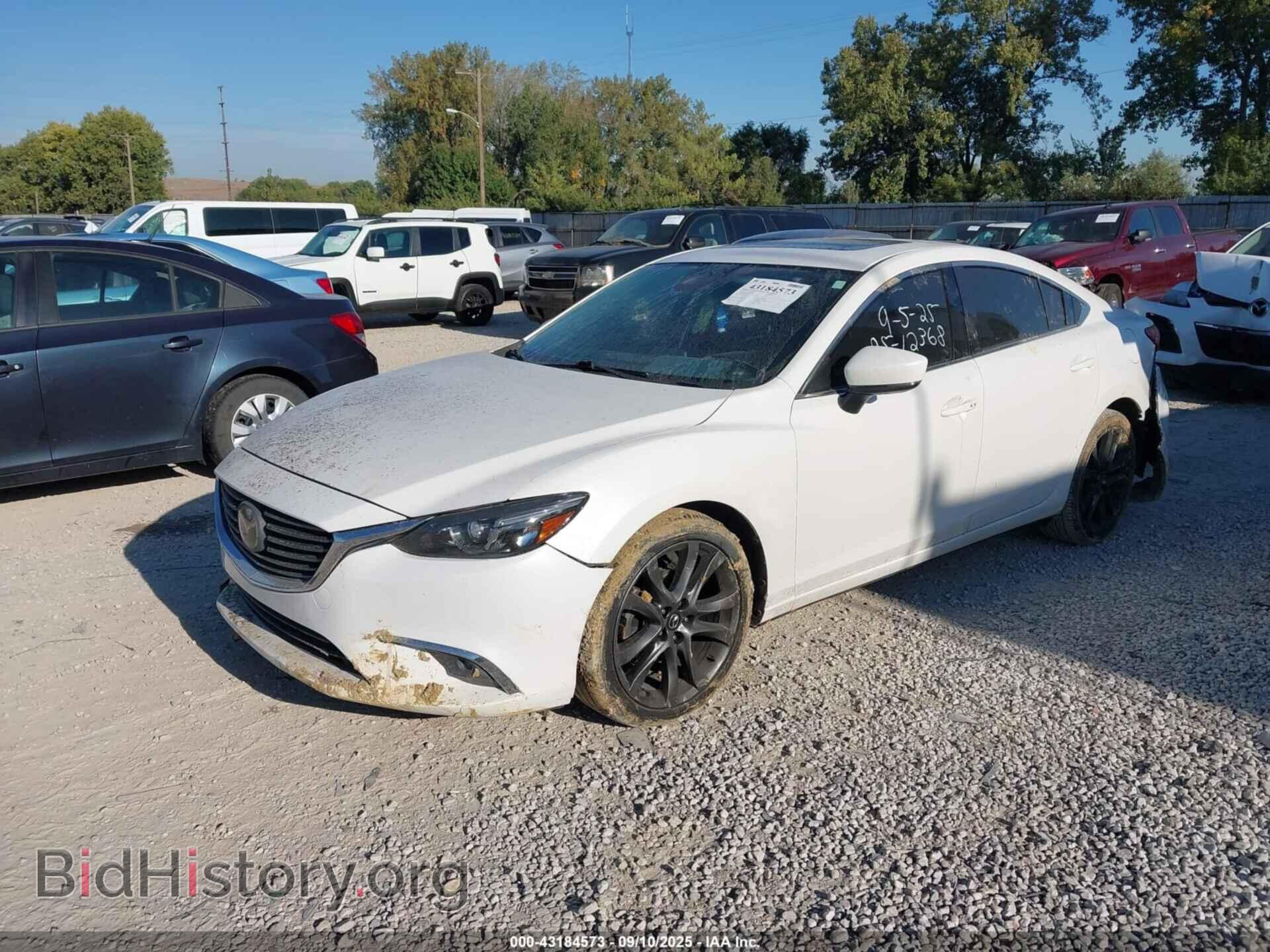 2017 MAZDA MAZDA6 - VIN: JM1GL1W54H1135406 - Фото 2