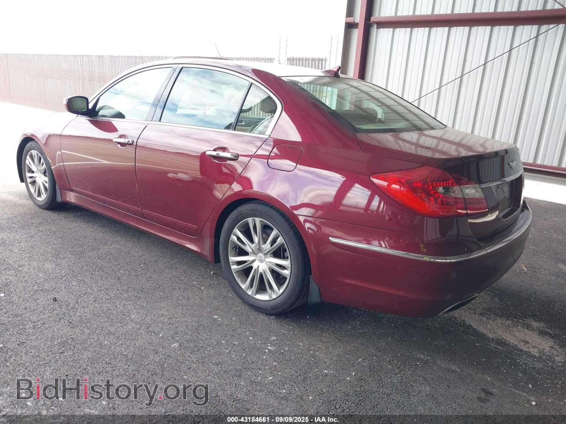 2012 HYUNDAI GENESIS - VIN: KMHGC4DD2CU204740 - Фото 3