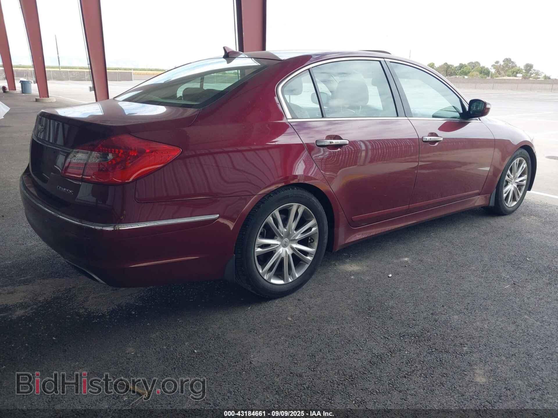 2012 HYUNDAI GENESIS - VIN: KMHGC4DD2CU204740 - Фото 4