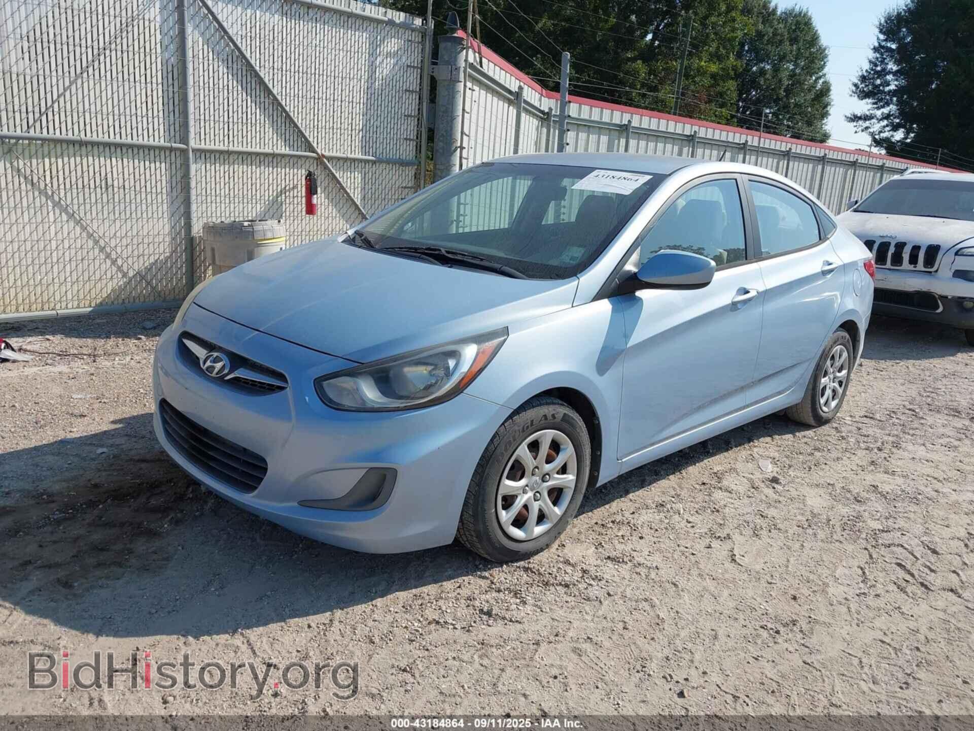 2014 HYUNDAI ACCENT - VIN: KMHCT4AEXEU732802 - Фото 2