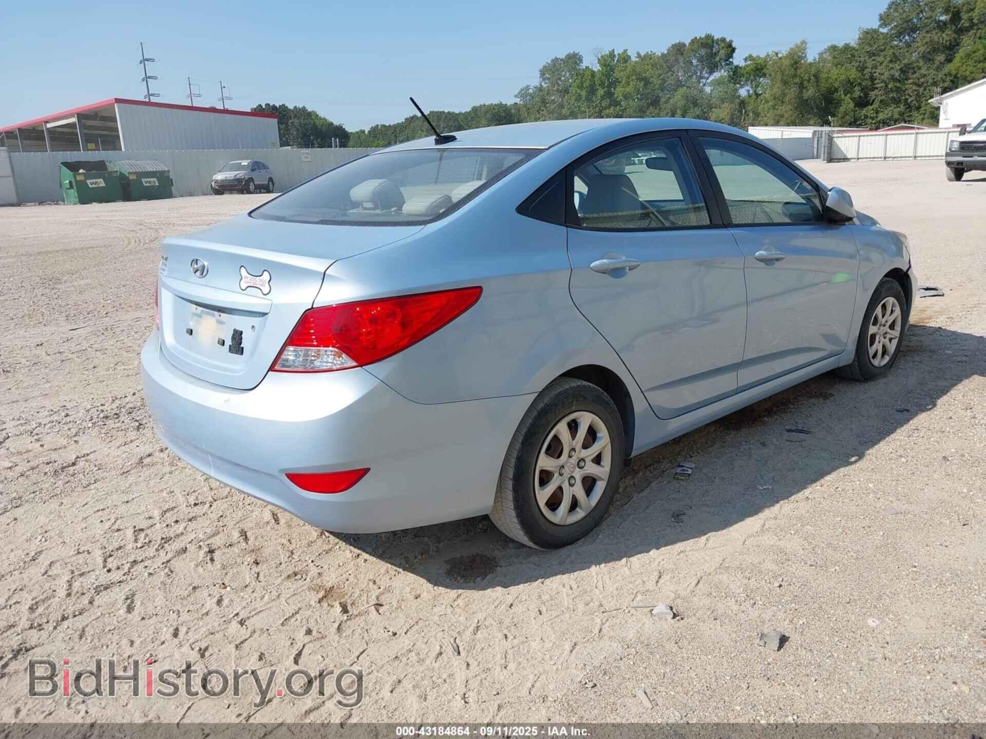 2014 HYUNDAI ACCENT - VIN: KMHCT4AEXEU732802 - Фото 4