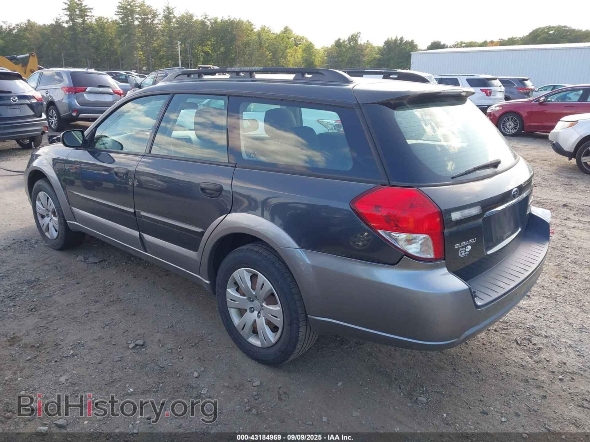 2009 SUBARU OUTBACK - VIN: 4S4BP60C697319078 - Фото 3