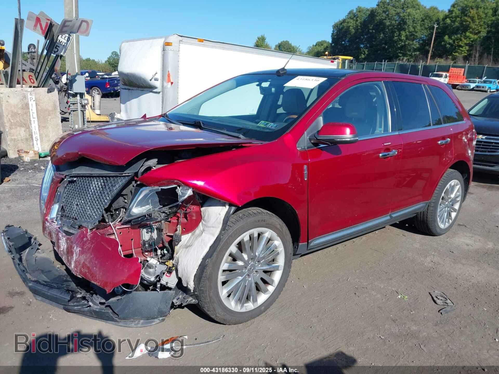 2013 LINCOLN MKX - VIN: 2LMDJ8JK2DBL43698 - Фото 2