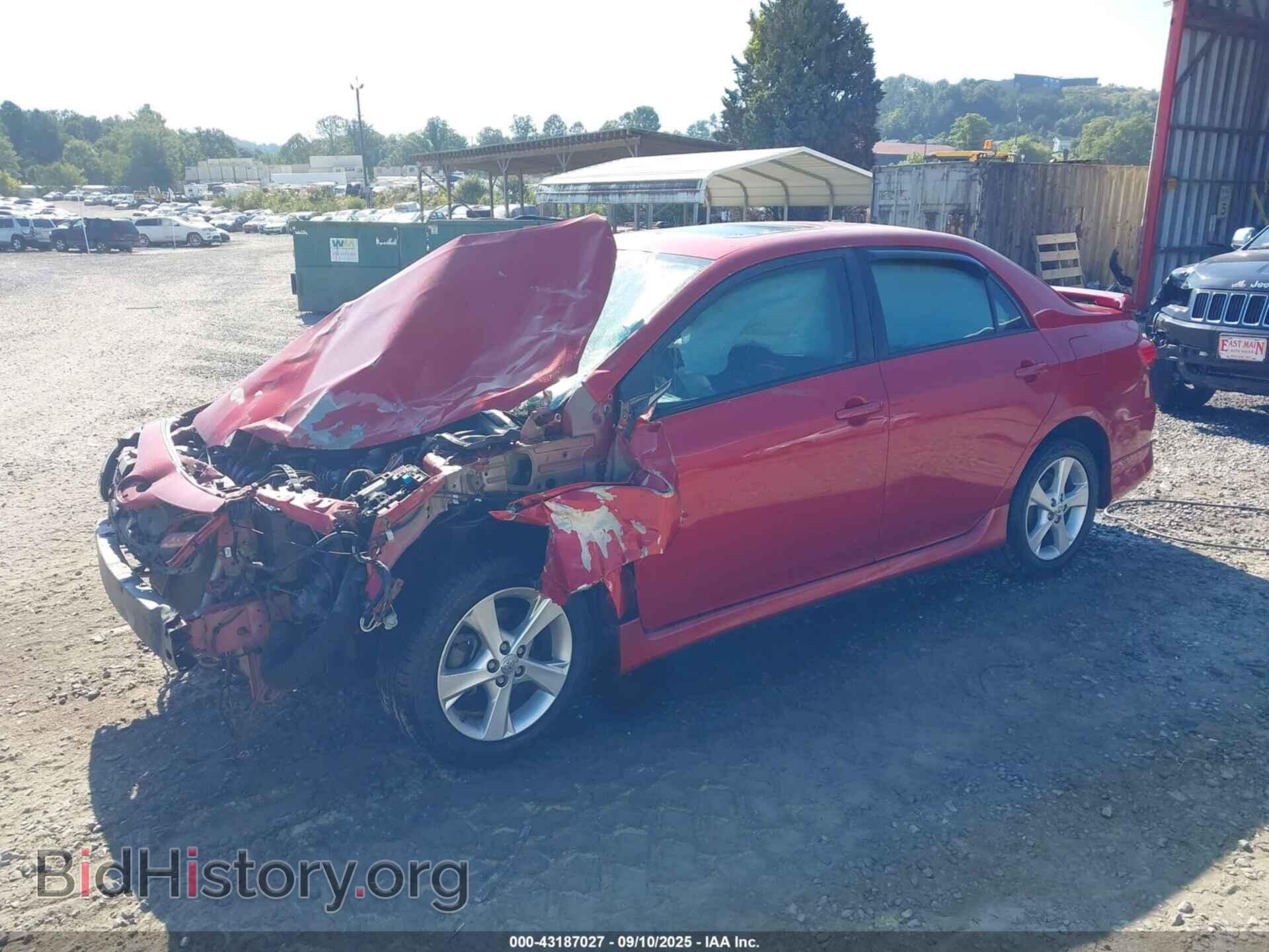 2012 TOYOTA COROLLA - VIN: 5YFBU4EE1CP012712 - Фото 2
