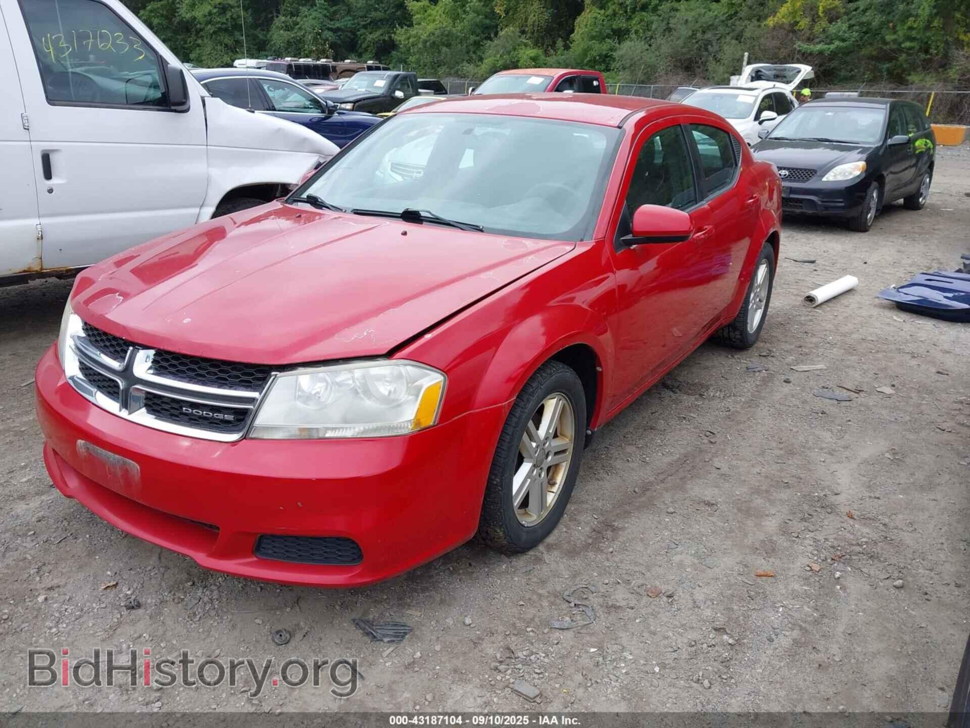 2011 DODGE AVENGER - VIN: 1B3BD1FB6BN531741 - Фото 2