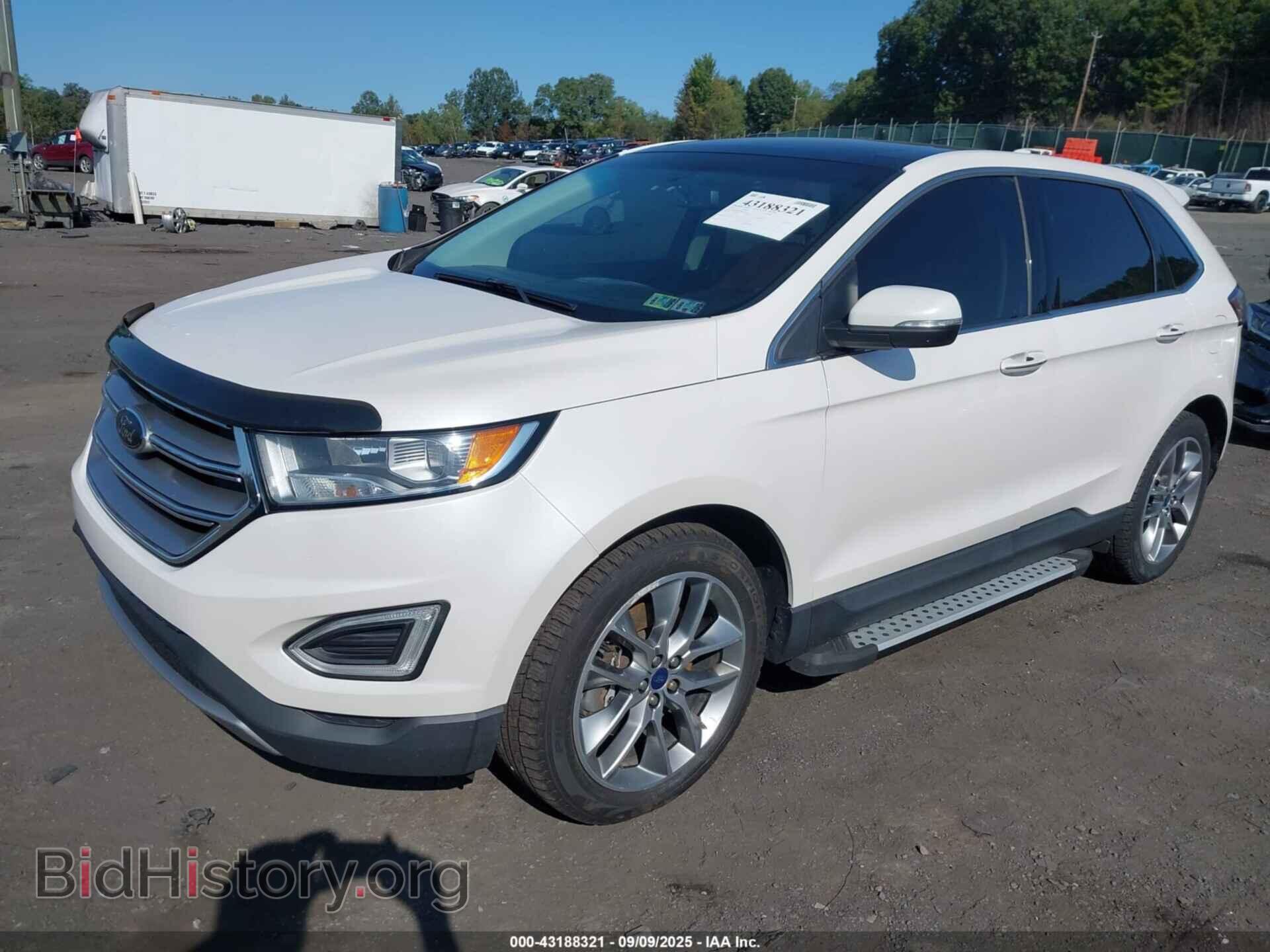 2015 FORD EDGE - VIN: 2FMTK4K99FBB75859 - Фото 2