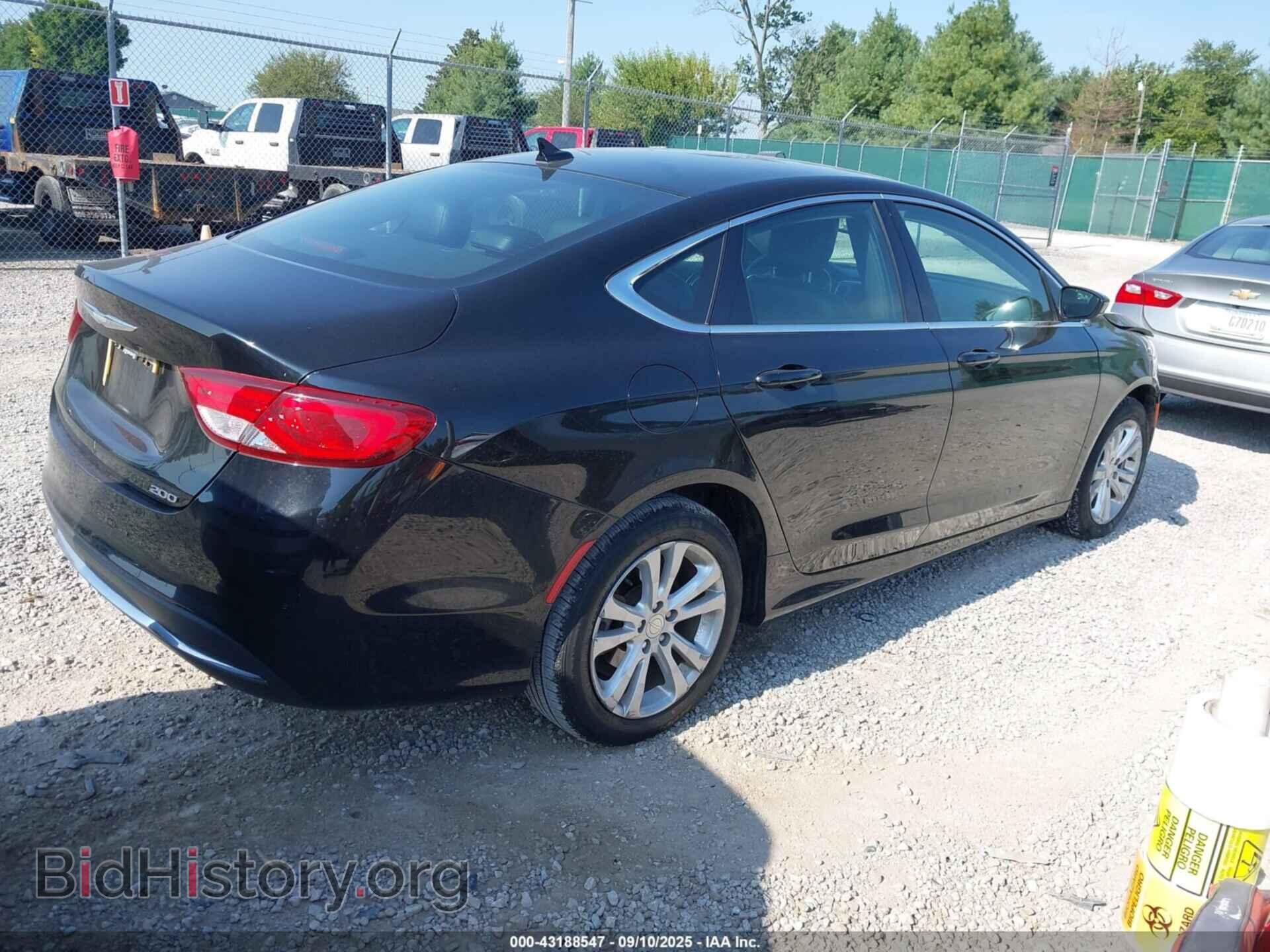2016 CHRYSLER 200 - VIN: 1C3CCCAB7GN195263 - Фото 4