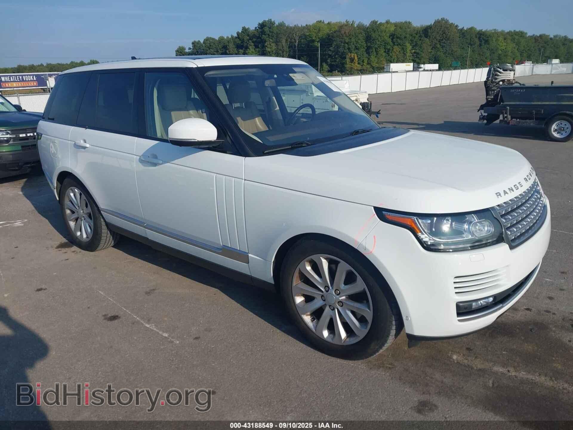 Photo SALGS2KF4GA263353 - LAND ROVER RANGE ROVER 2016