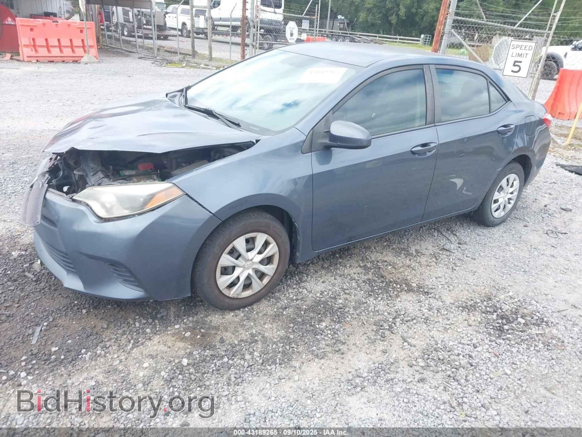 2014 TOYOTA COROLLA - VIN: 2T1BURHE9EC007737 - Фото 2