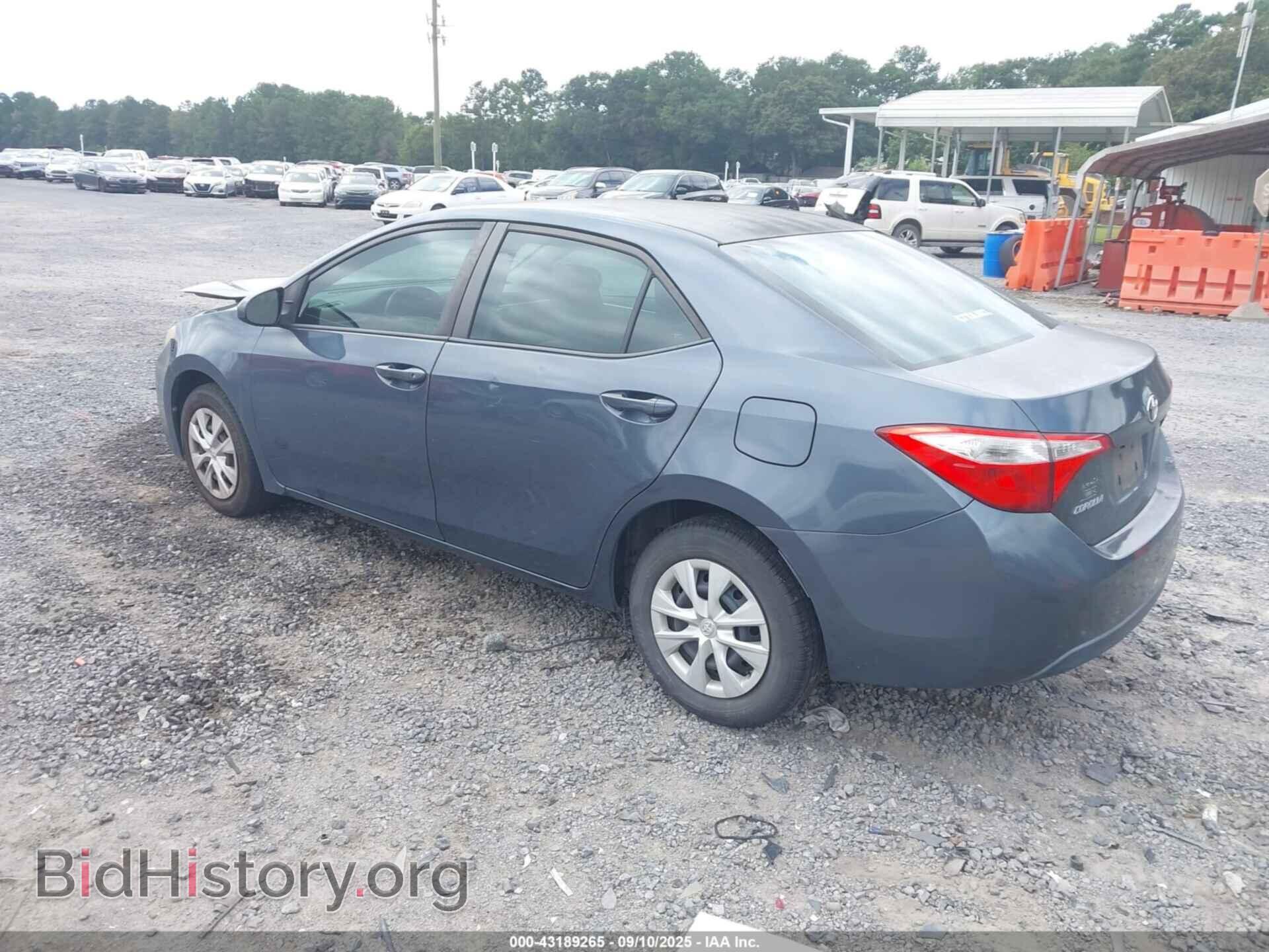 2014 TOYOTA COROLLA - VIN: 2T1BURHE9EC007737 - Фото 3