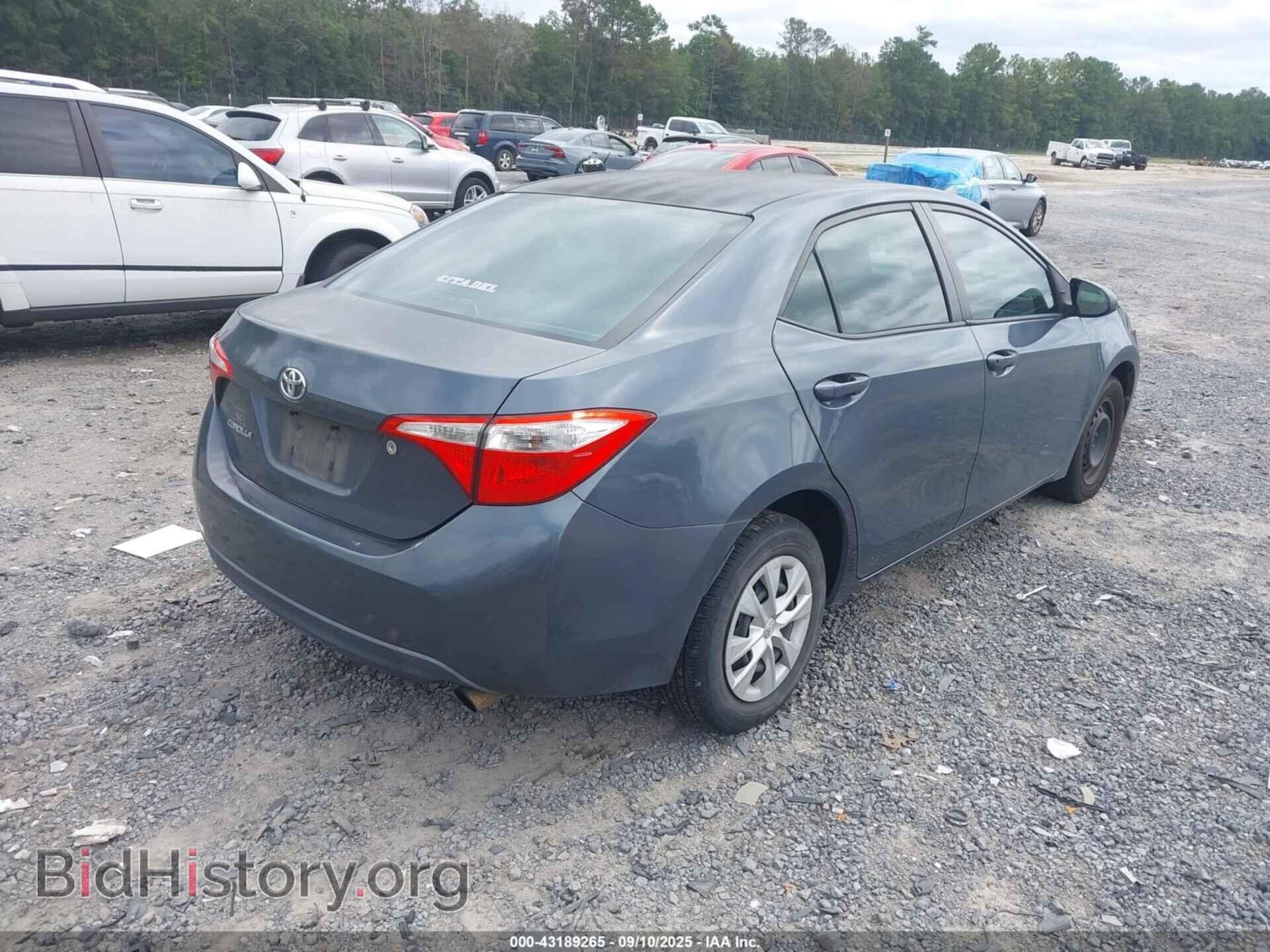 2014 TOYOTA COROLLA - VIN: 2T1BURHE9EC007737 - Фото 4