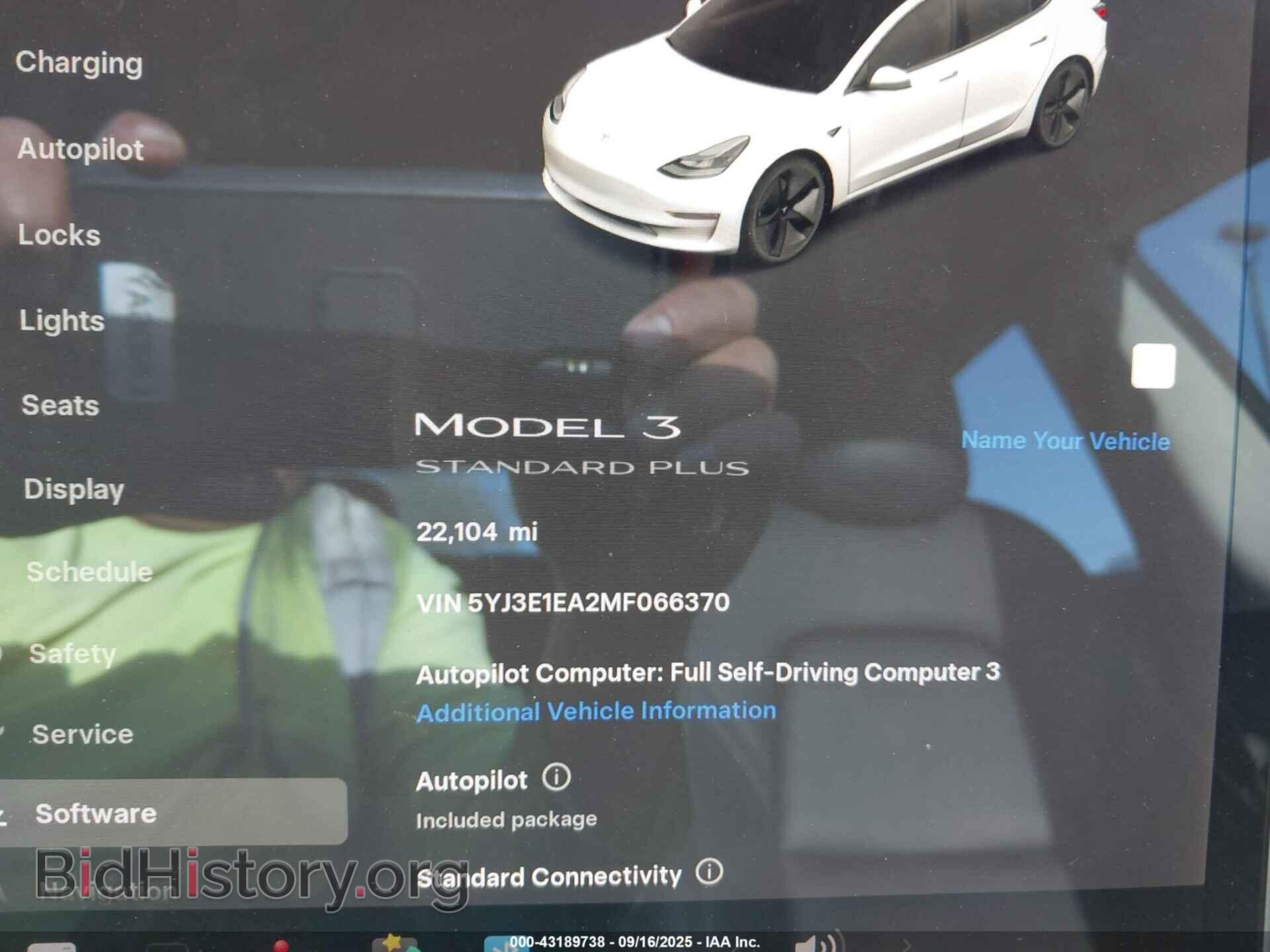 2021 TESLA MODEL 3 - VIN: 5YJ3E1EA2MF066370 - Photo 7