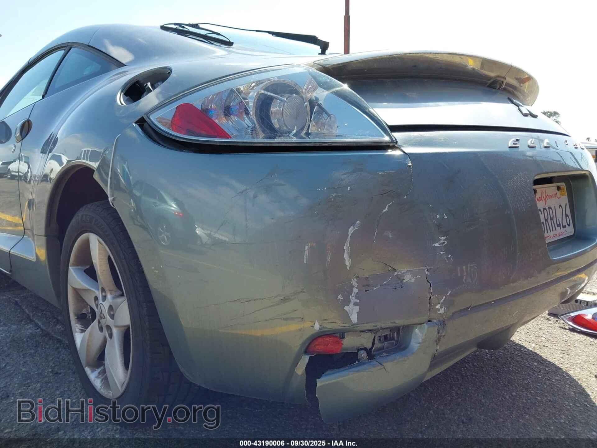 2007 MITSUBISHI ECLIPSE - VIN: 4A3AK24F07E013978 - Photo 6
