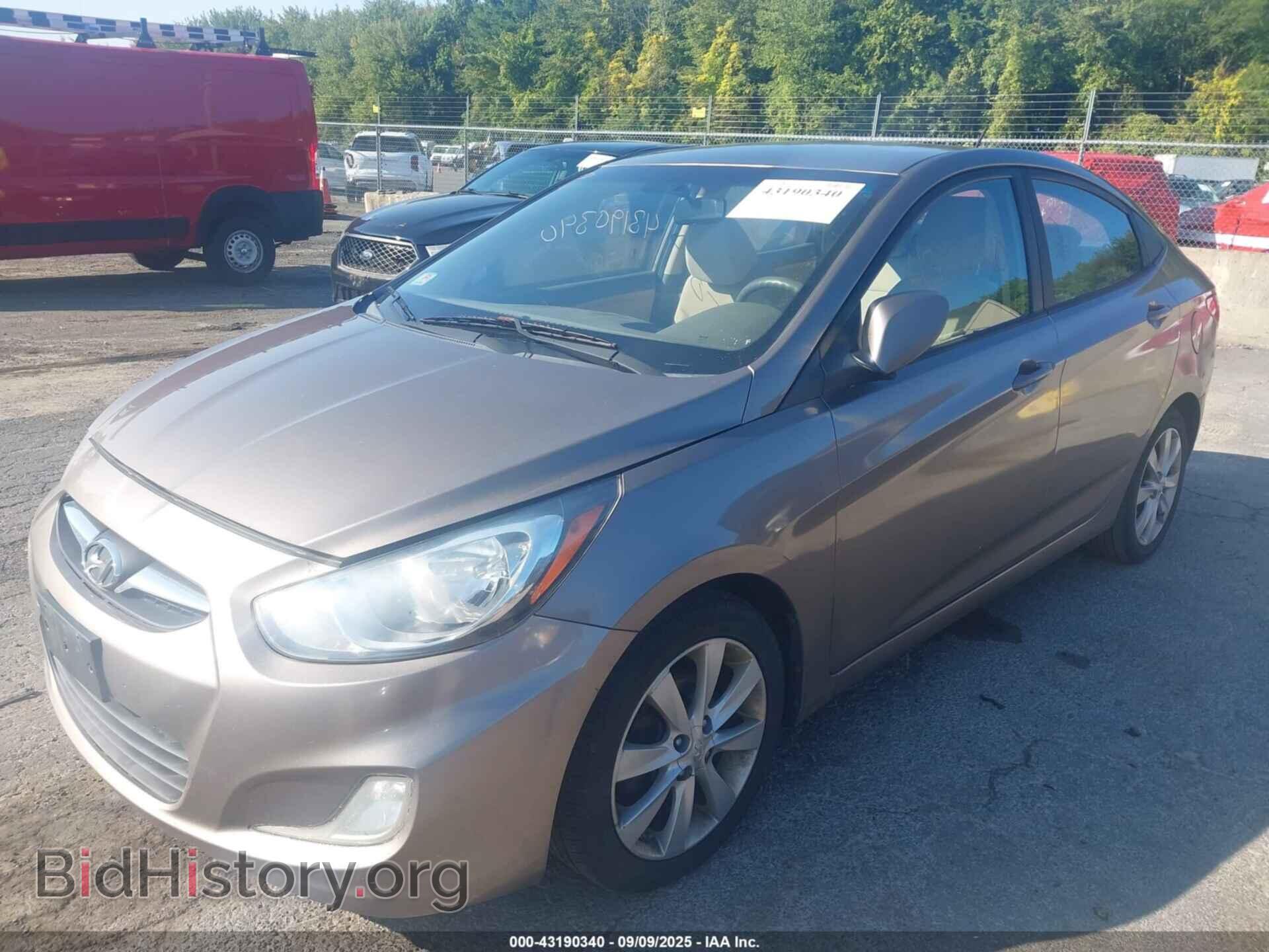 2012 HYUNDAI ACCENT - VIN: KMHCU4AE2CU117686 - Фото 2