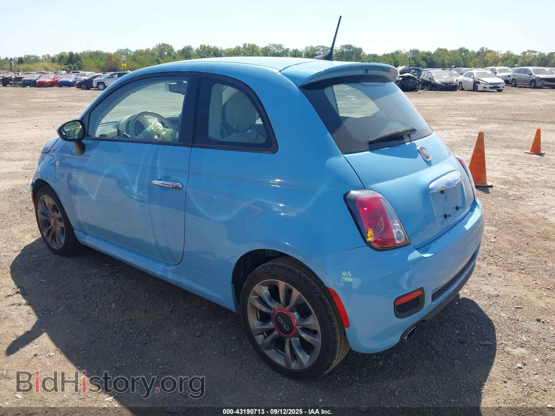 2017 FIAT 500 - VIN: 3C3CFFKR2HT659968 - Фото 3