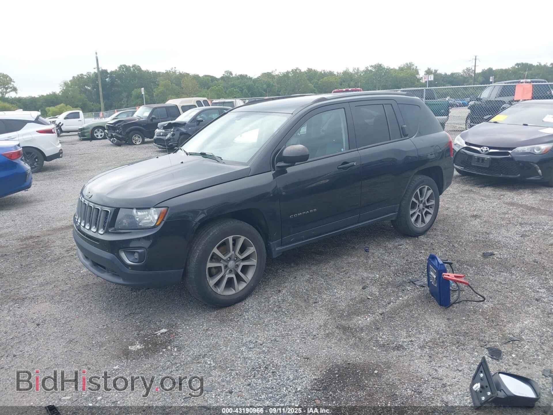 2016 JEEP COMPASS - VIN: 1C4NJDBB9GD674367 - Фото 2