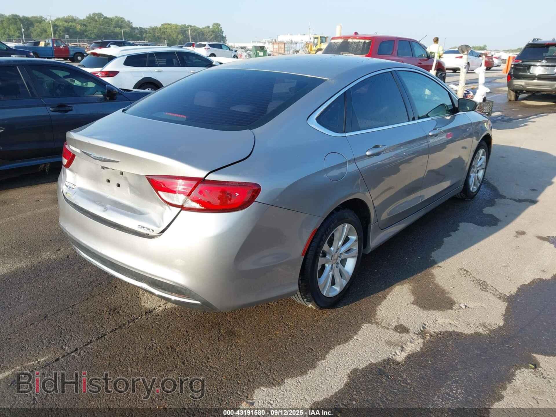 2016 CHRYSLER 200 - VIN: 1C3CCCAB6GN105603 - Фото 4