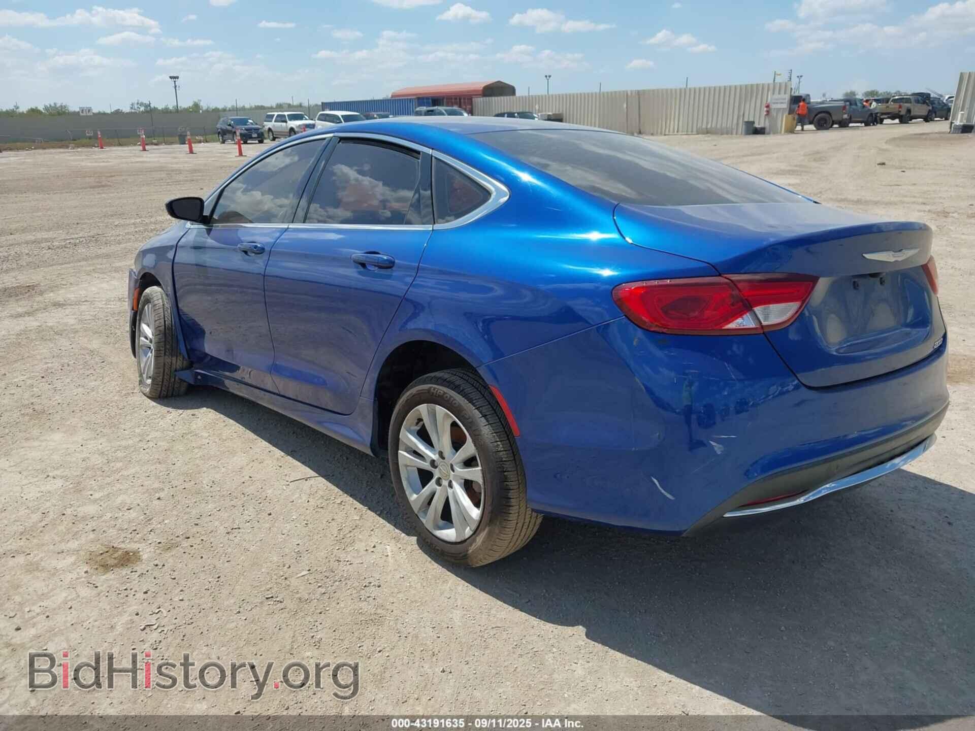 2016 CHRYSLER 200 - VIN: 1C3CCCAB1GN109736 - Фото 3