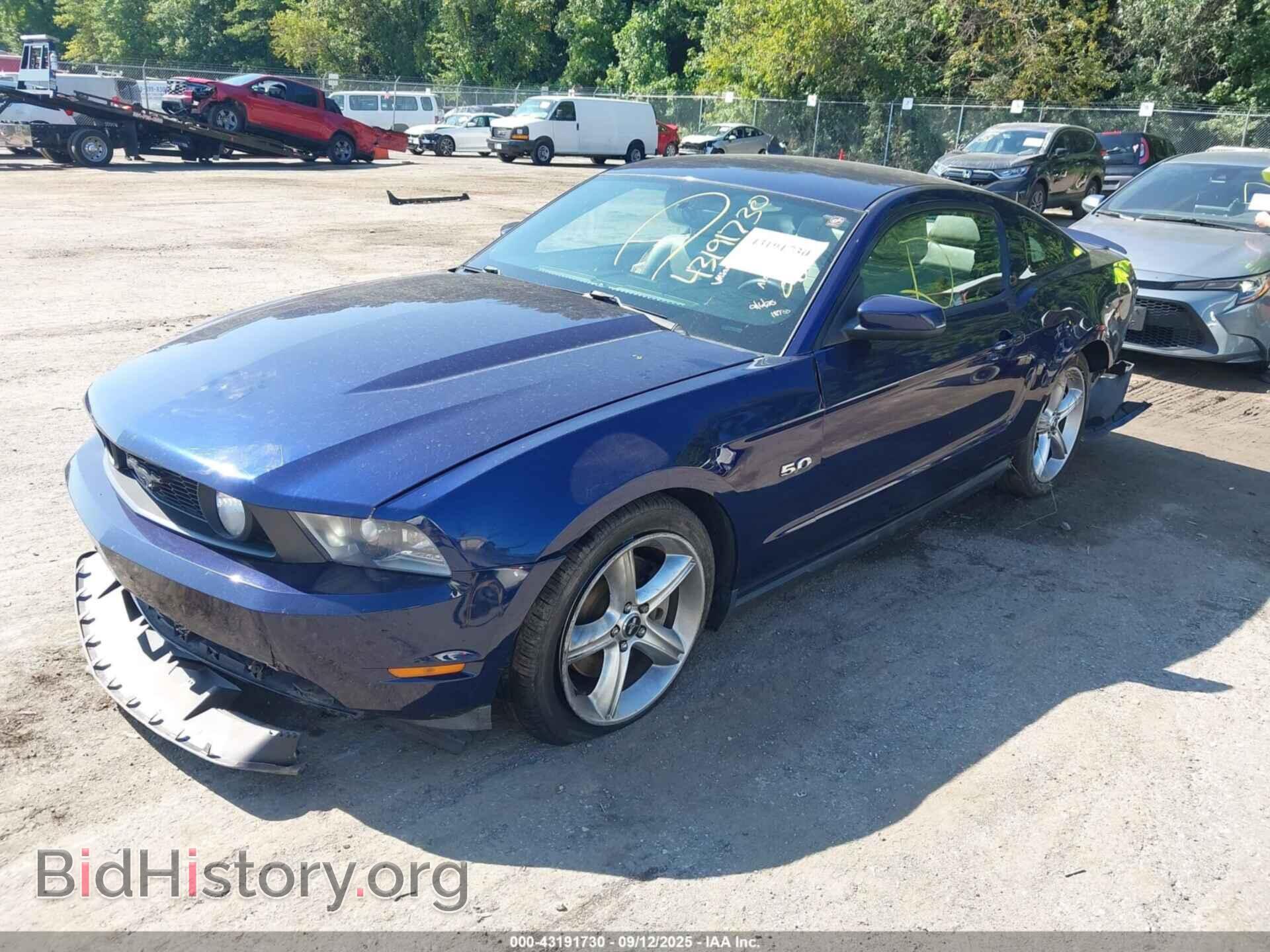2012 FORD MUSTANG - VIN: 1ZVBP8CF1C5277764 - Фото 2