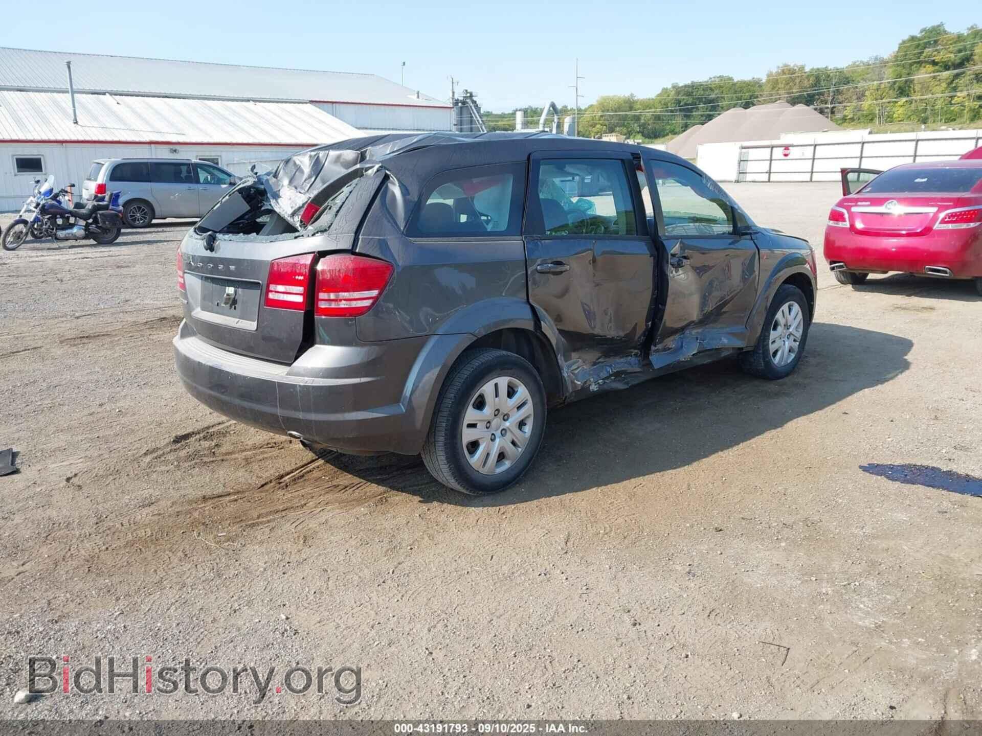 2015 DODGE JOURNEY - VIN: 3C4PDCAB5FT637420 - Фото 4