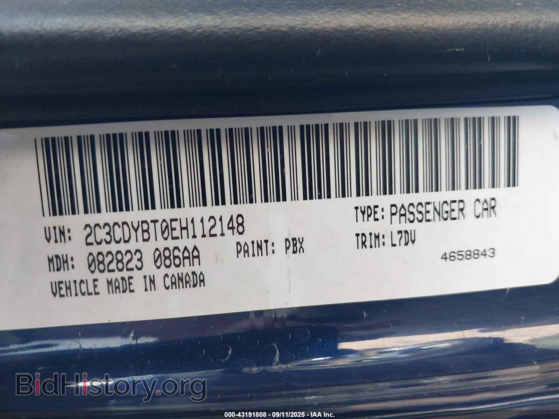 2014 DODGE CHALLENGER - VIN: 2C3CDYBT0EH112148 - Photo 9