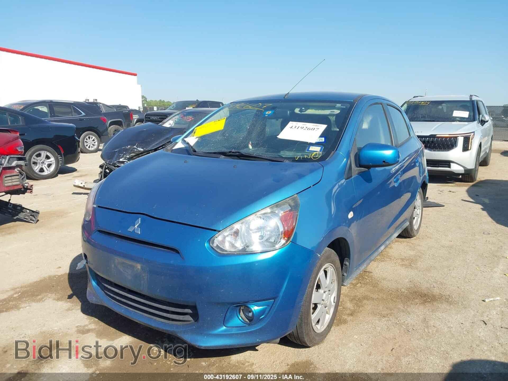 2014 MITSUBISHI MIRAGE - VIN: ML32A4HJ8EH014136 - Фото 2