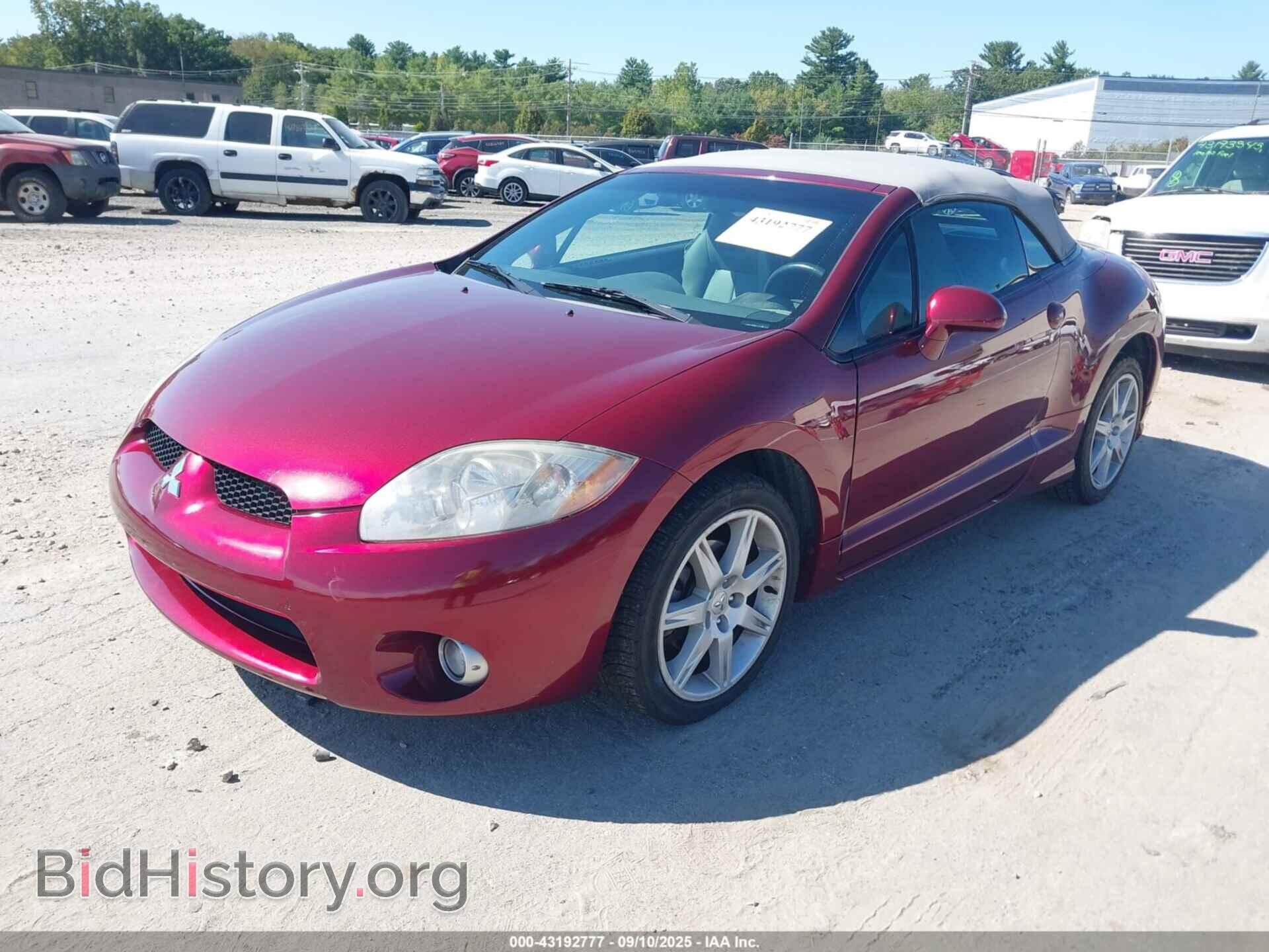 2007 MITSUBISHI ECLIPSE SPYDER - VIN: 4A3AL35T07E004687 - Фото 2