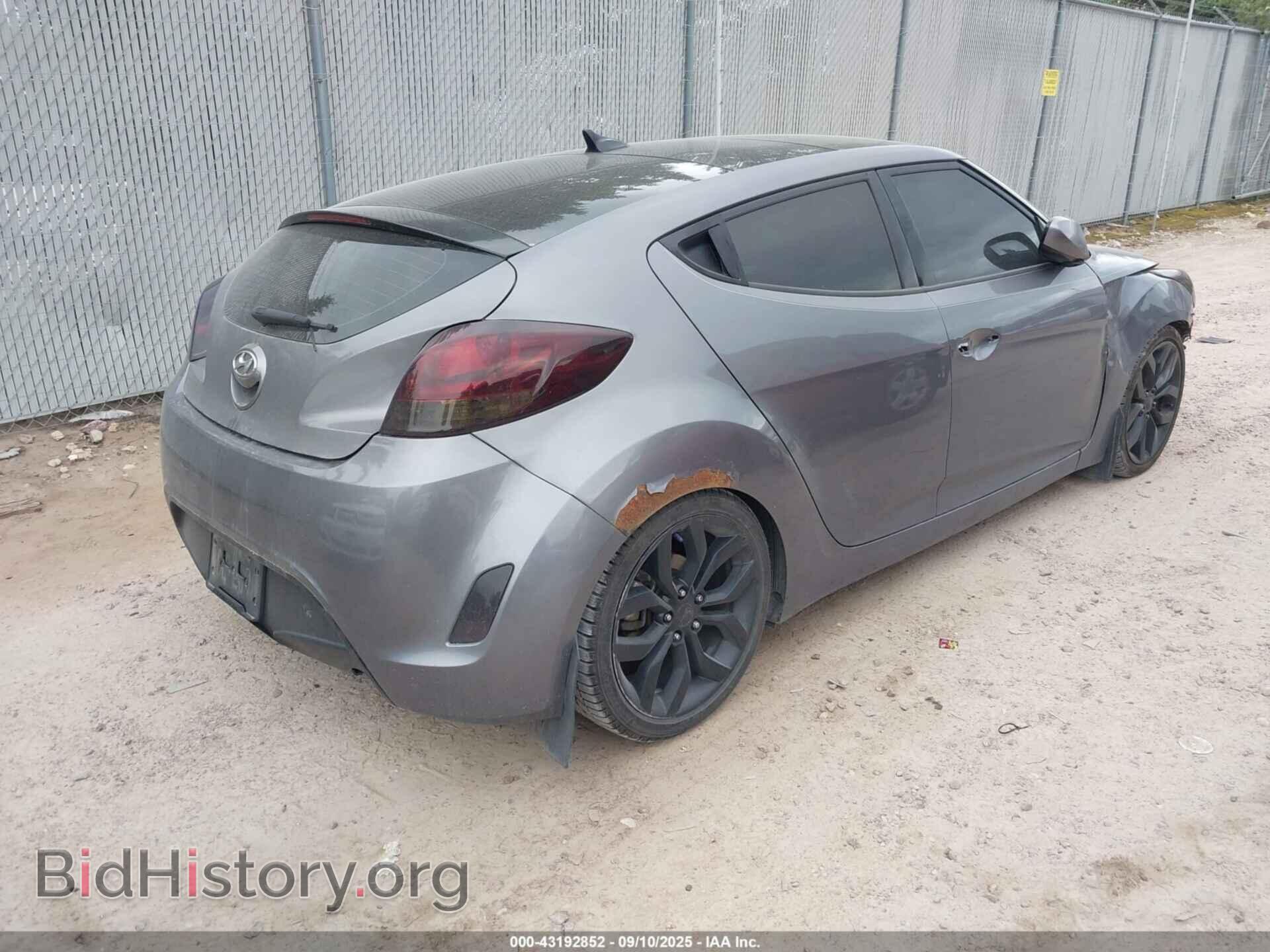 2012 HYUNDAI VELOSTER - VIN: KMHTC6AD0CU073516 - Фото 4