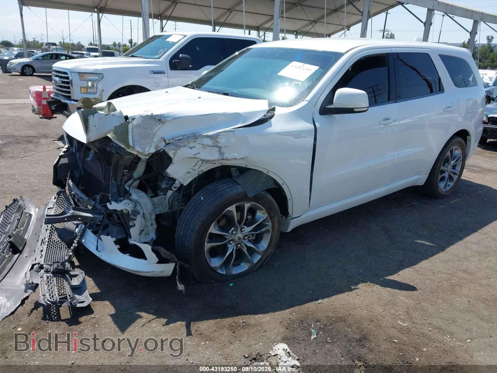 2019 DODGE DURANGO - VIN: 1C4RDHDG9KC824470 - Фото 2