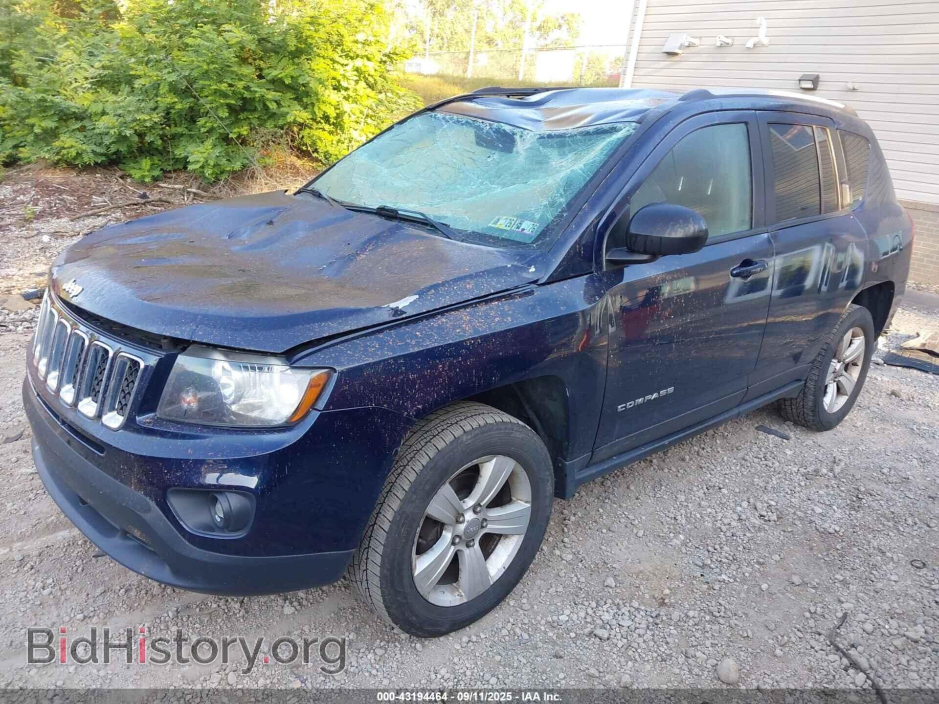 2016 JEEP COMPASS - VIN: 1C4NJDBB6GD713738 - Фото 2