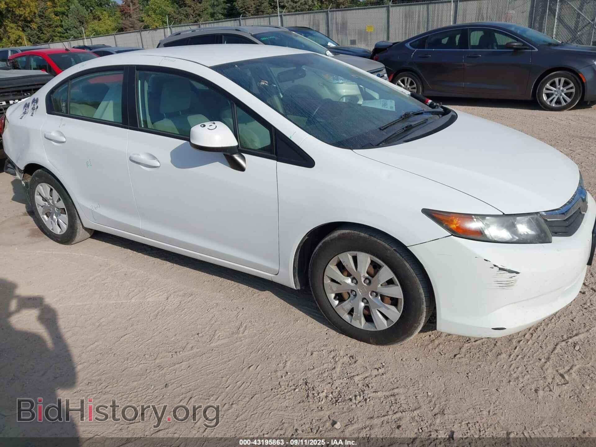 Photo 19XFB2F53CE095779 - HONDA CIVIC 2012