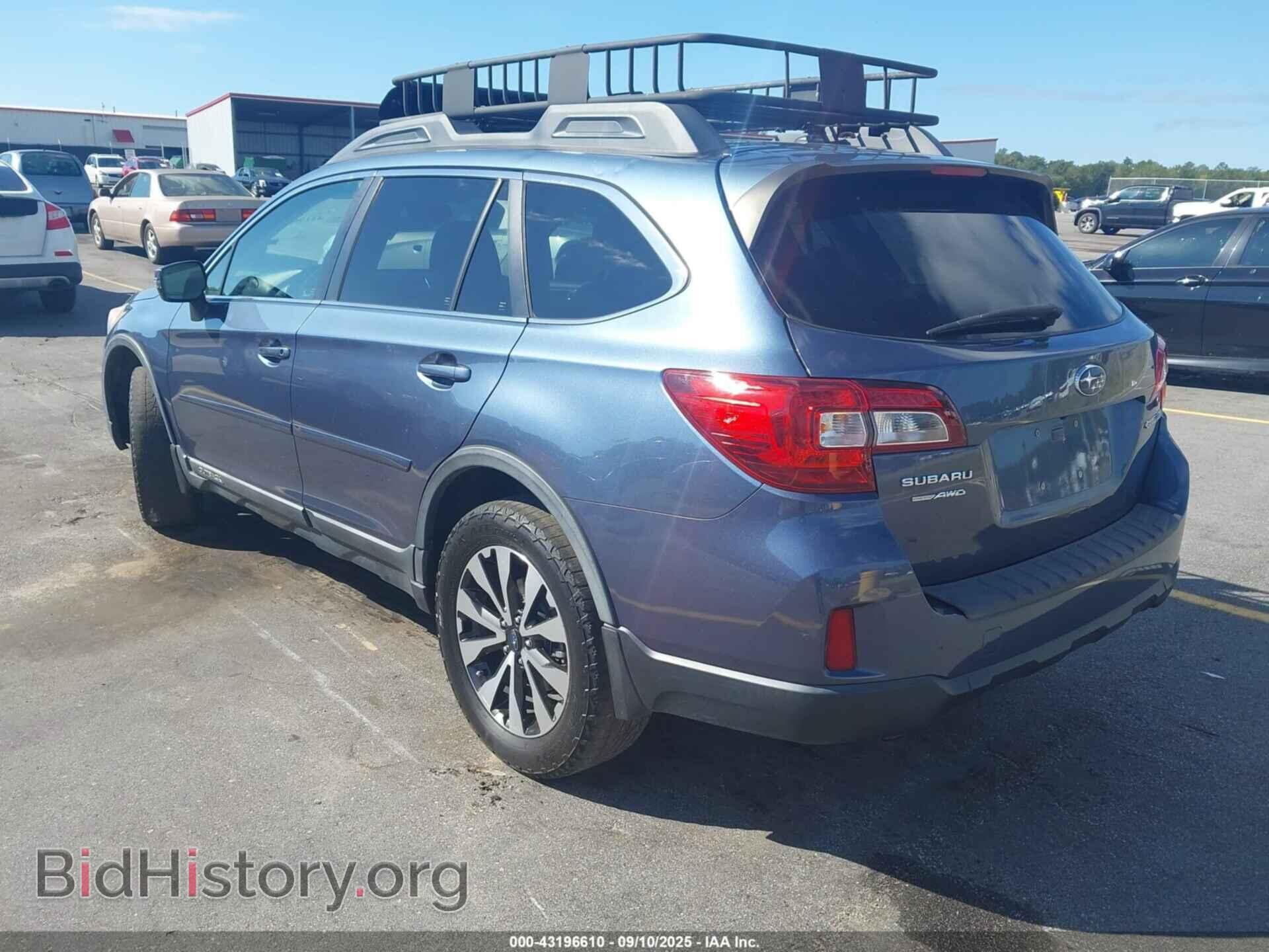 2015 SUBARU OUTBACK - VIN: 4S4BSBLC7F3309794 - Фото 3