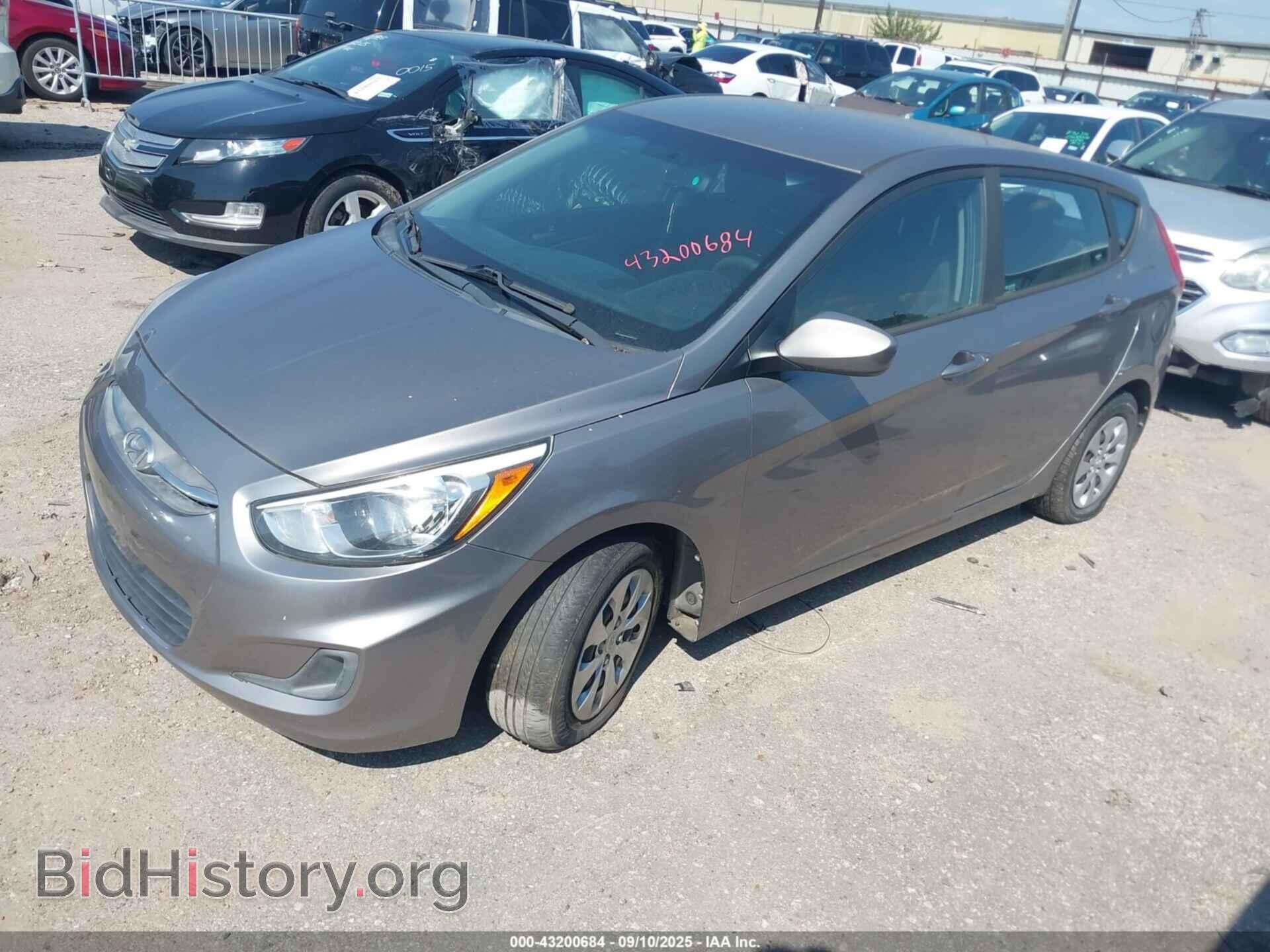 2017 HYUNDAI ACCENT - VIN: KMHCT5AE6HU359428 - Фото 2