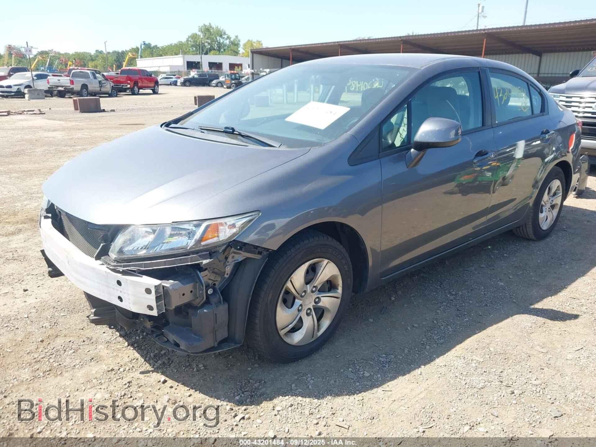 2013 HONDA CIVIC - VIN: 19XFB2F52DE067330 - Фото 2
