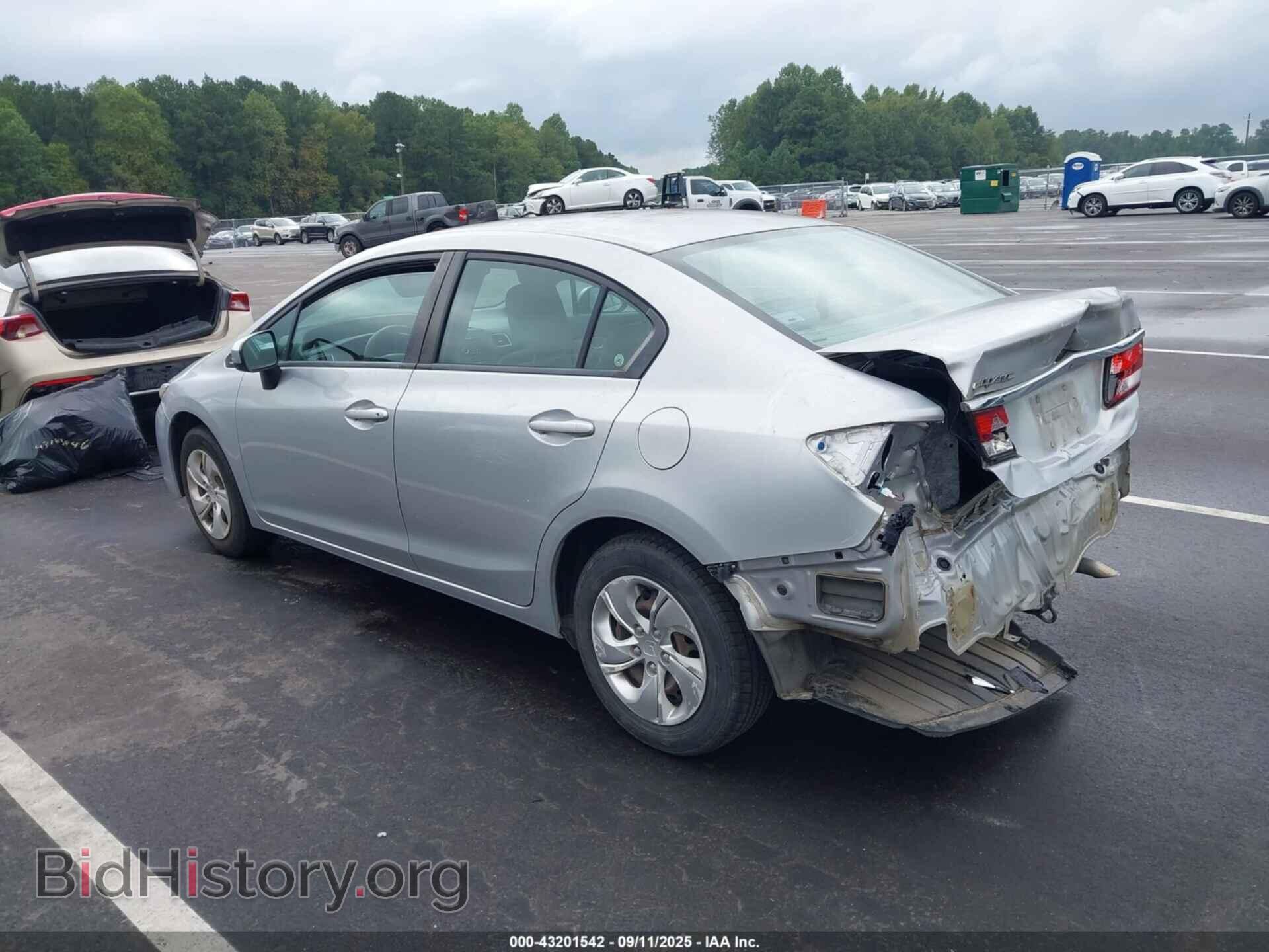 2014 HONDA CIVIC - VIN: 2HGFB2F53EH511399 - Фото 3