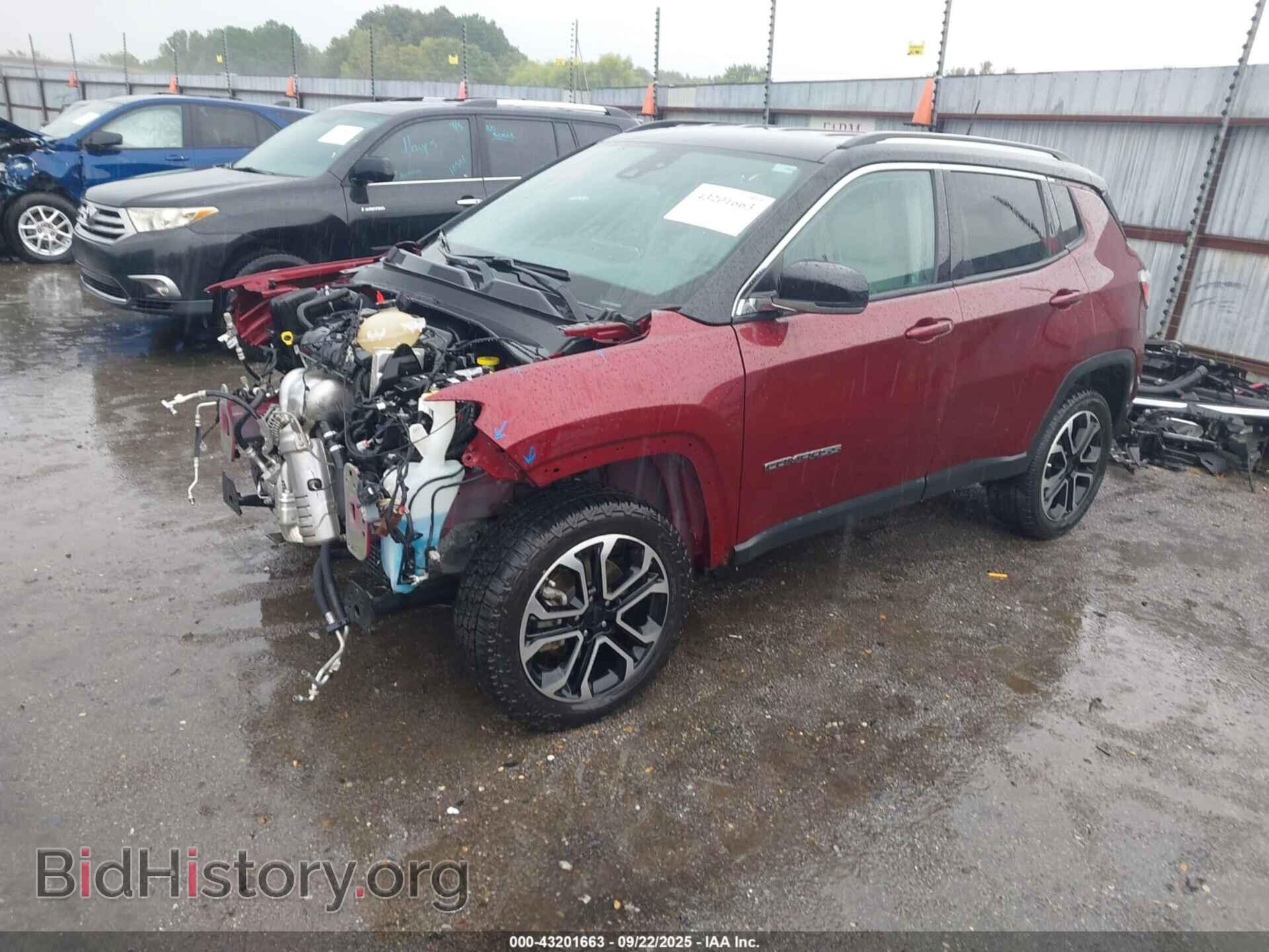 2022 JEEP COMPASS - VIN: 3C4NJDCB5NT110379 - Фото 2