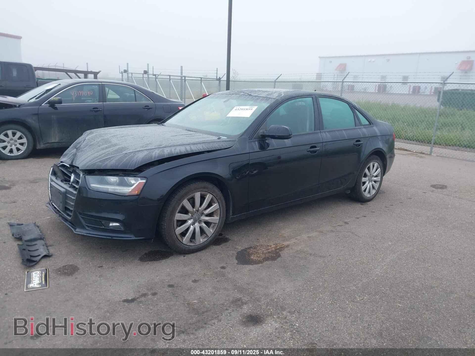 2013 AUDI A4 - VIN: WAUDFAFL4DA183472 - Фото 2