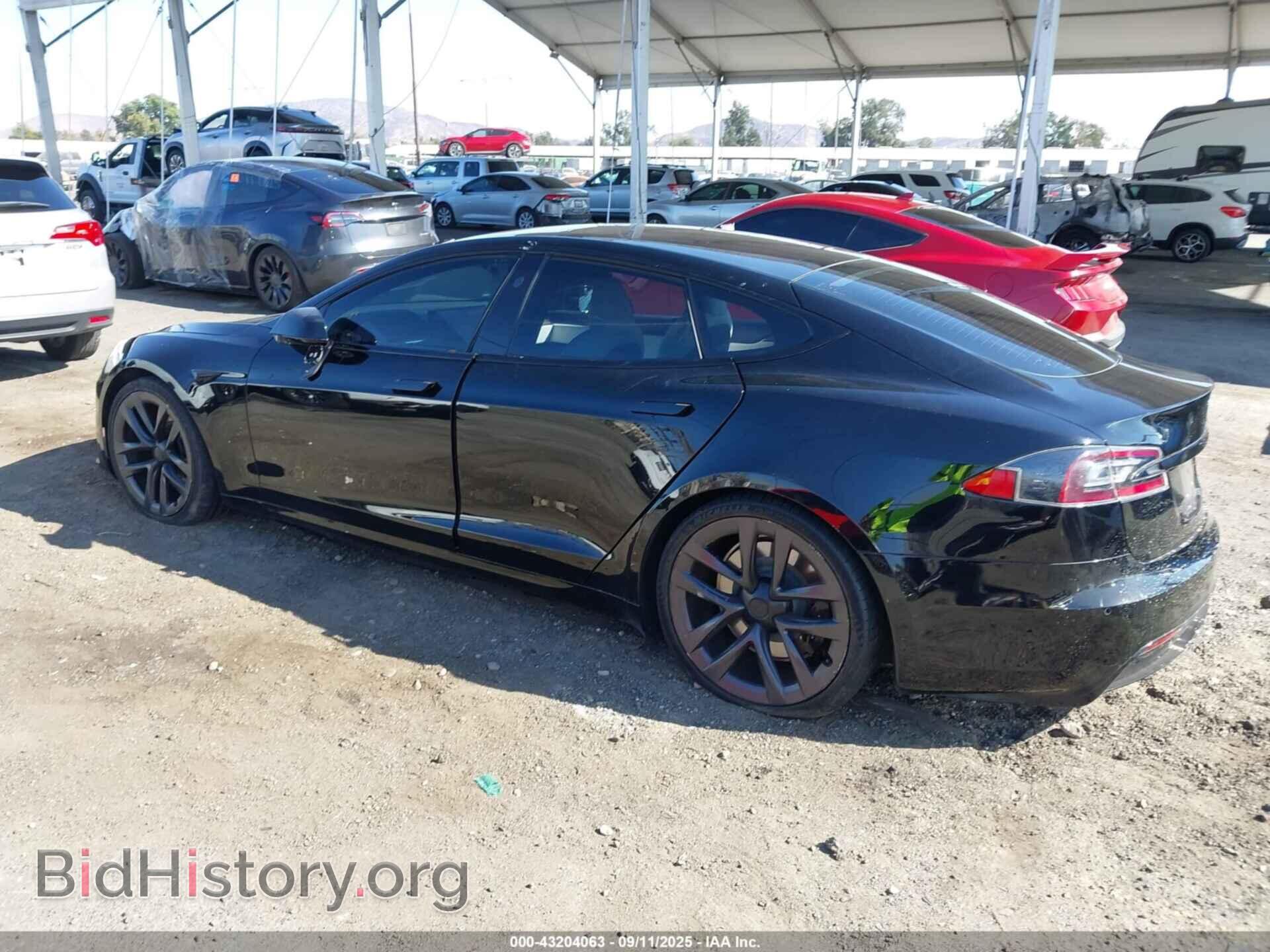 2021 TESLA MODEL S - VIN: 5YJSA1E50MF434426 - Фото 3