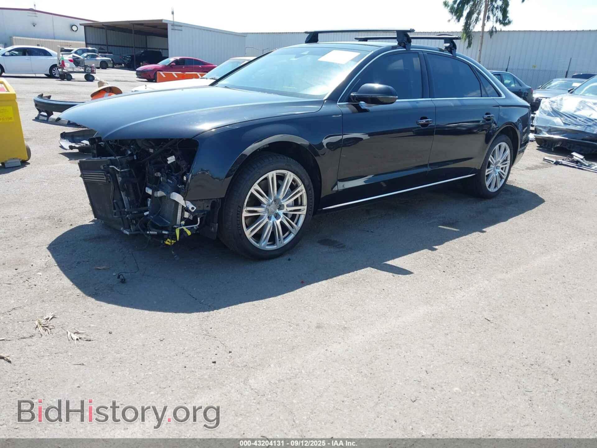 2014 AUDI A8 L - VIN: WAUR2AFD2EN005502 - Фото 2