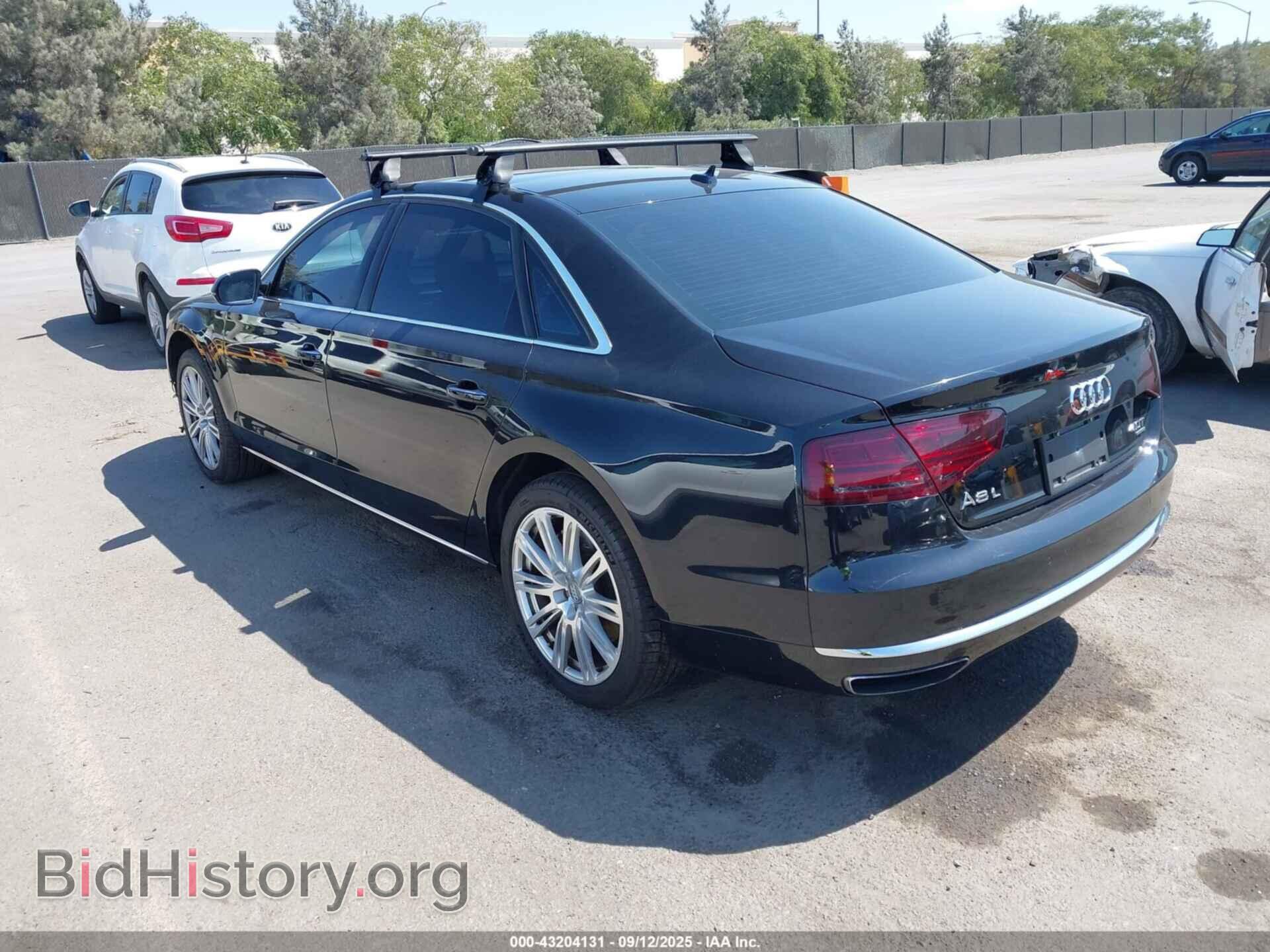 2014 AUDI A8 L - VIN: WAUR2AFD2EN005502 - Фото 3