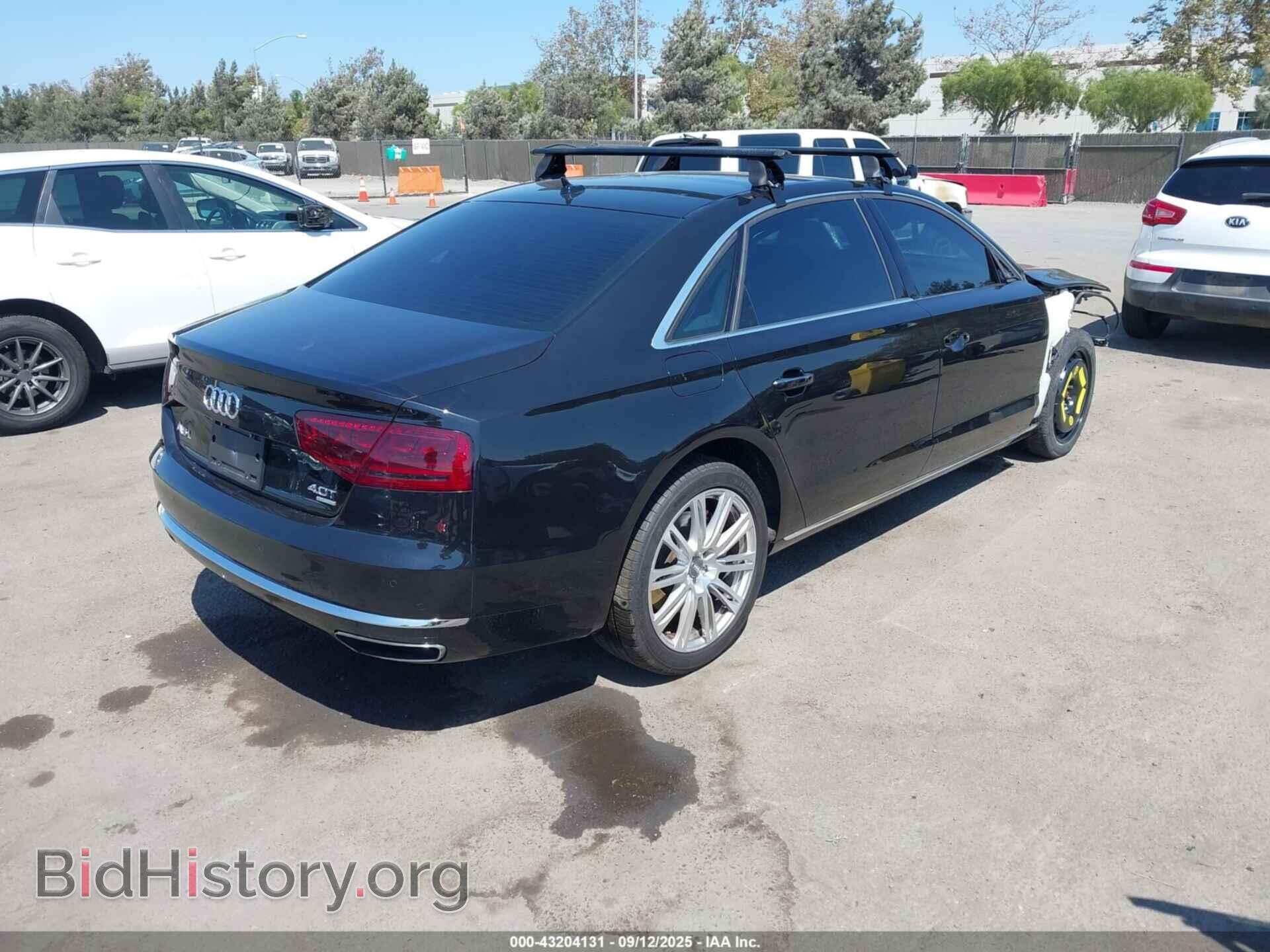 2014 AUDI A8 L - VIN: WAUR2AFD2EN005502 - Фото 4