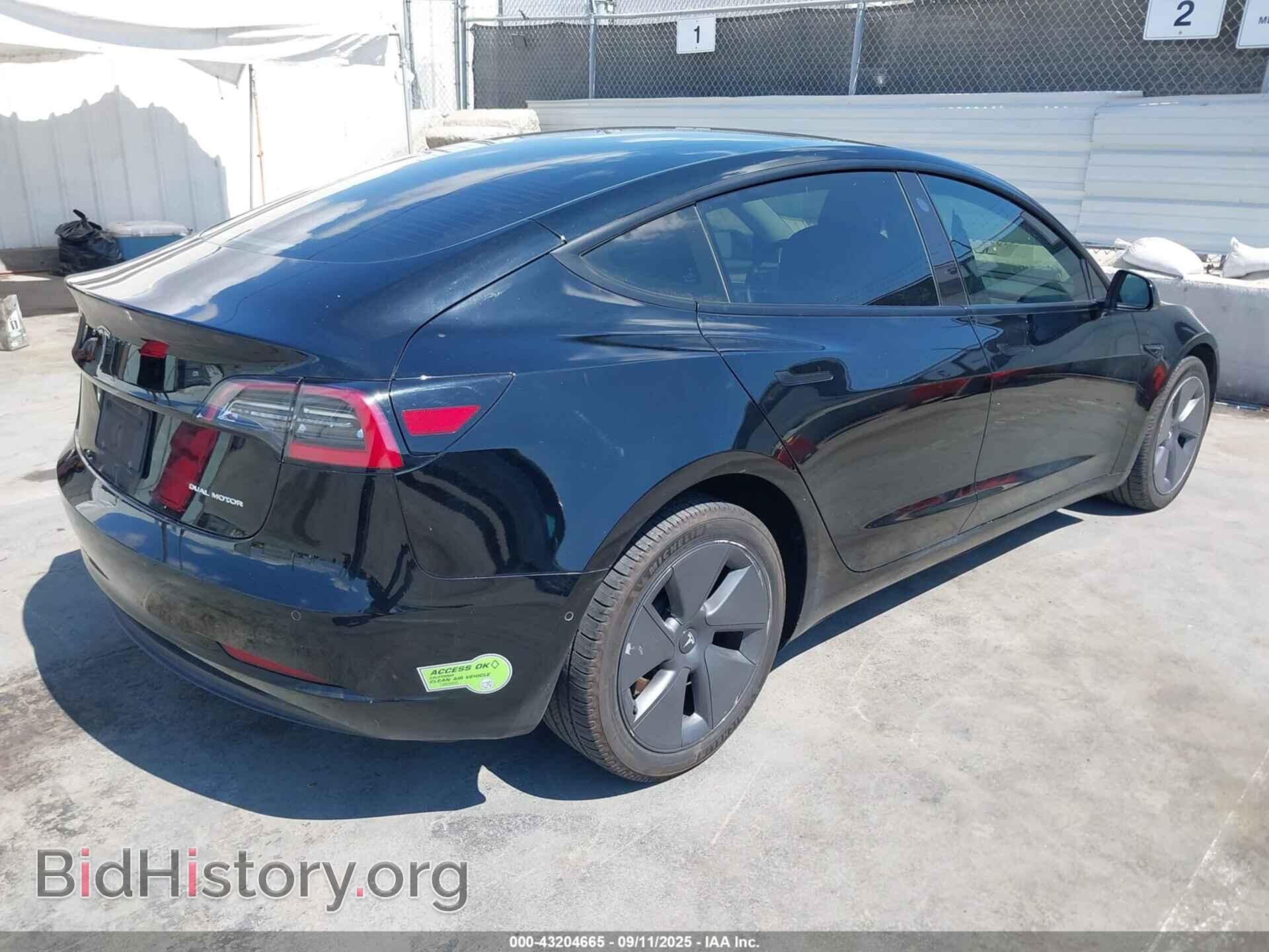 2022 TESLA MODEL 3 - VIN: 5YJ3E1EB9NF176827 - Фото 4