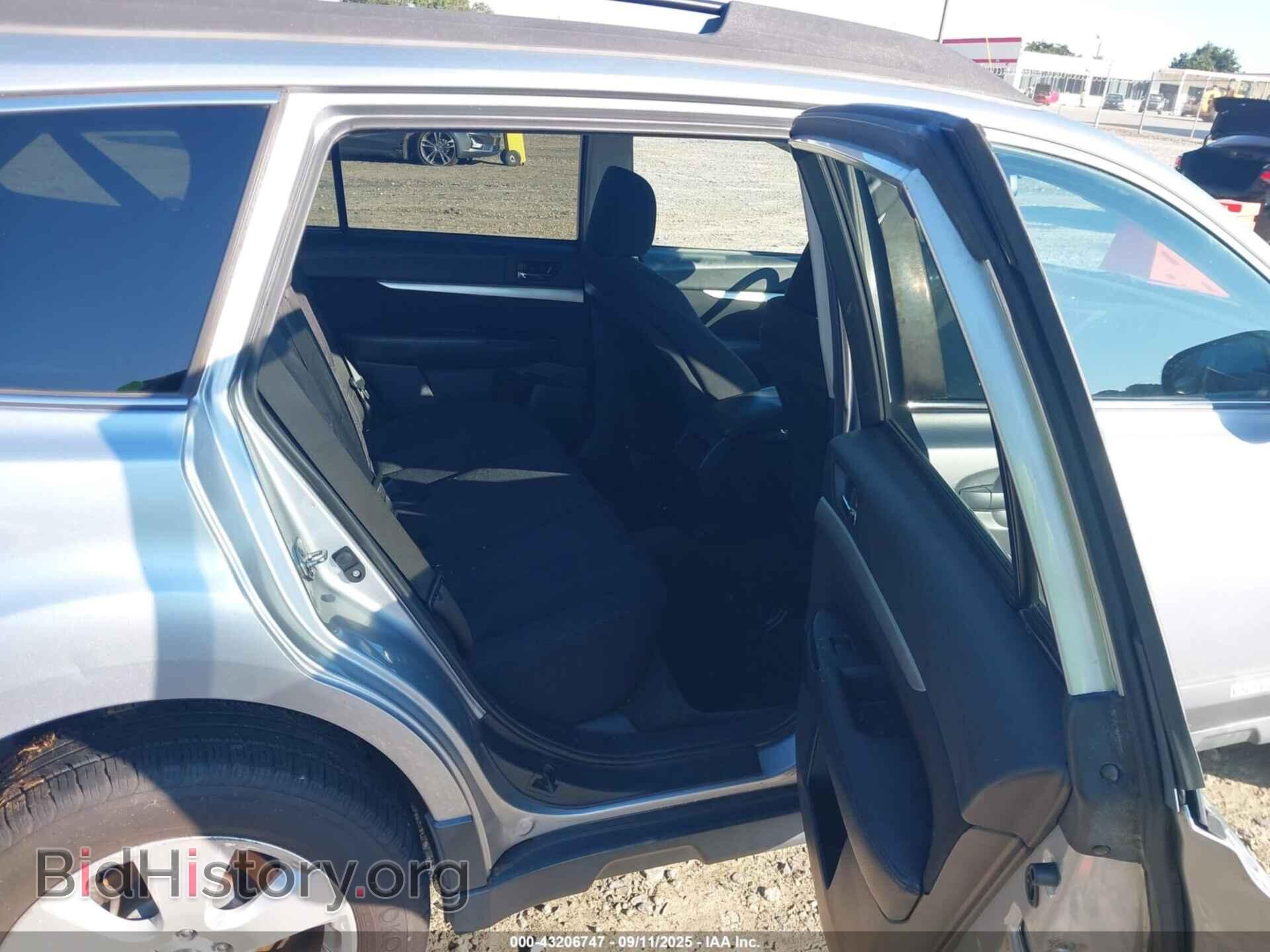 2012 SUBARU OUTBACK - VIN: 4S4BRBCC0C3286141 - Фото 8