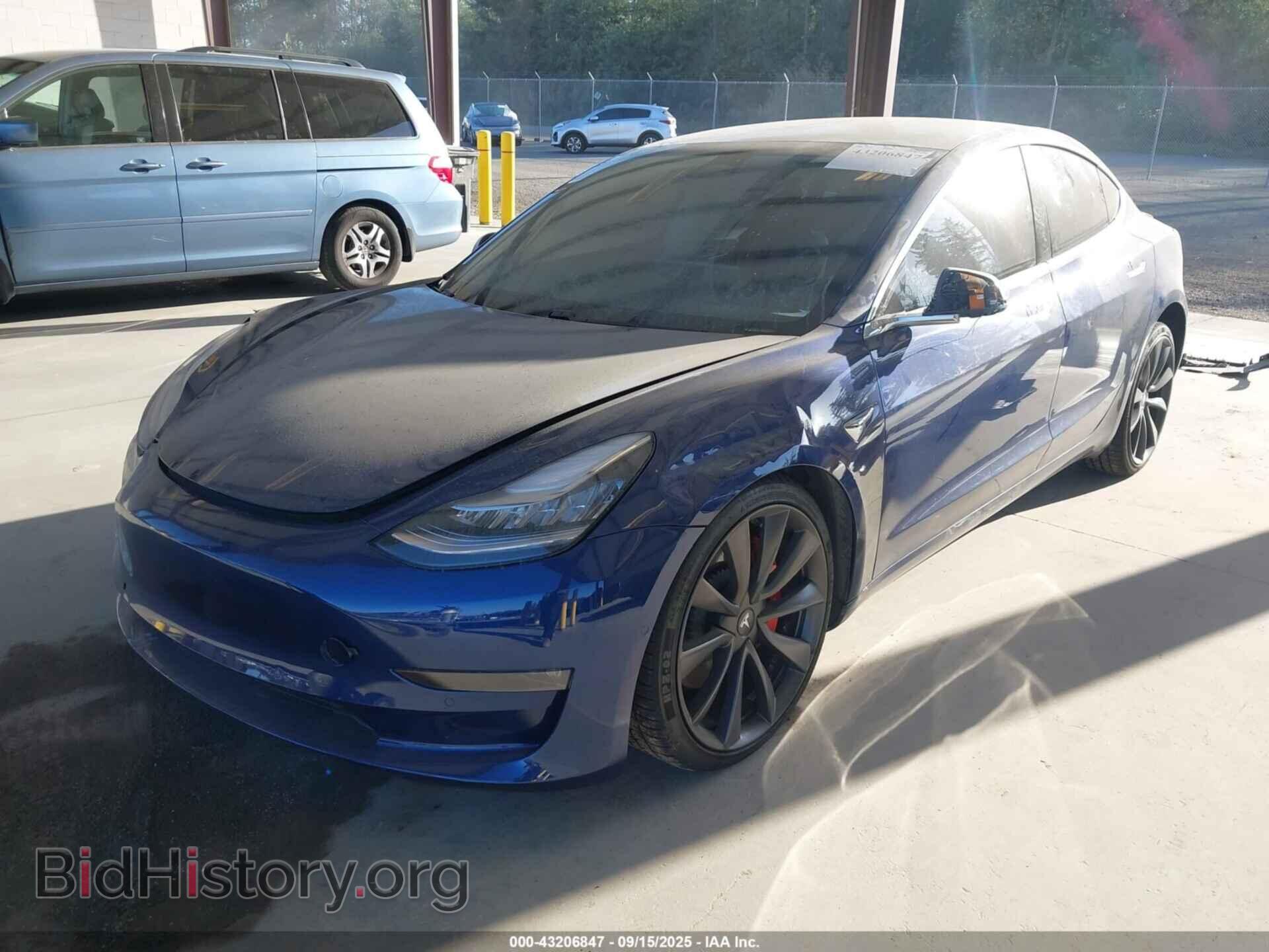 2020 TESLA MODEL 3 - VIN: 5YJ3E1EC3LF641141 - Фото 2