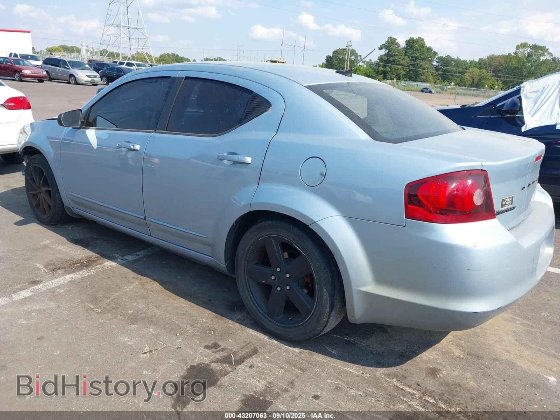 2013 DODGE AVENGER - VIN: 1C3CDZAB5DN712376 - Фото 3