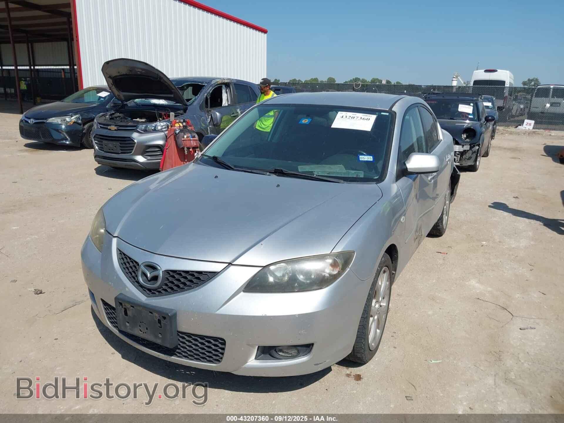 2008 MAZDA MAZDA3 - VIN: JM1BK32F081113376 - Фото 2